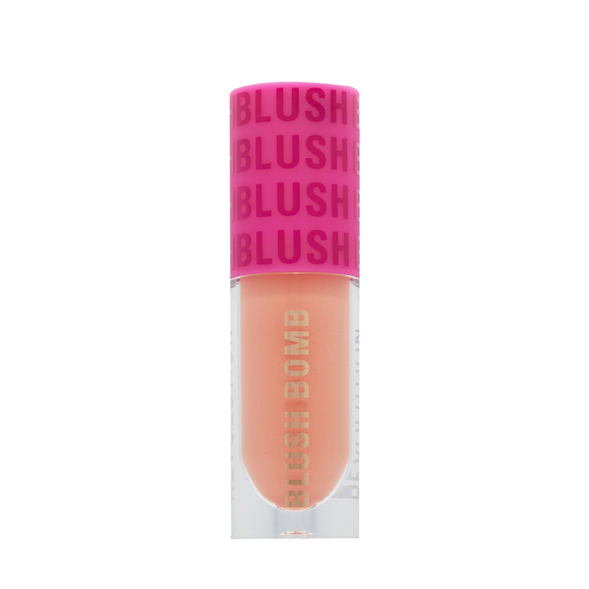 Makeup Revolution Bomb Cream Blusher-Lightweight Creamy Formula-Enriched With Vitamin E - Peach Filter