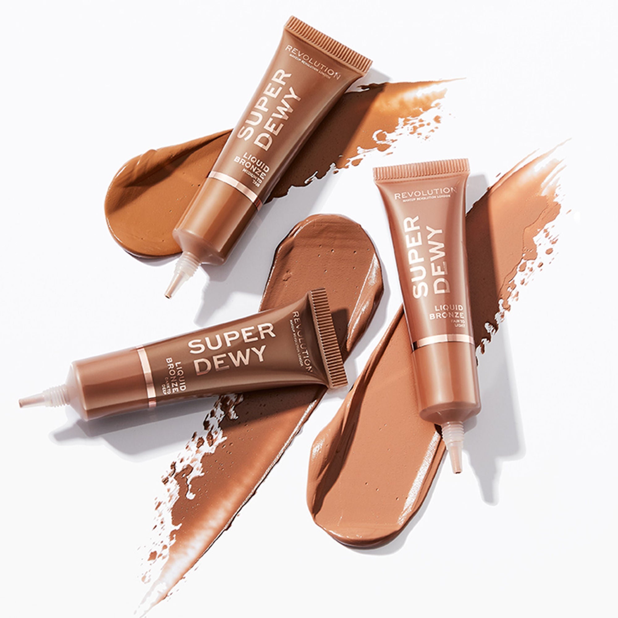 Makeup Revolution Superdewy Liquid Bronzer - Dark To Deep