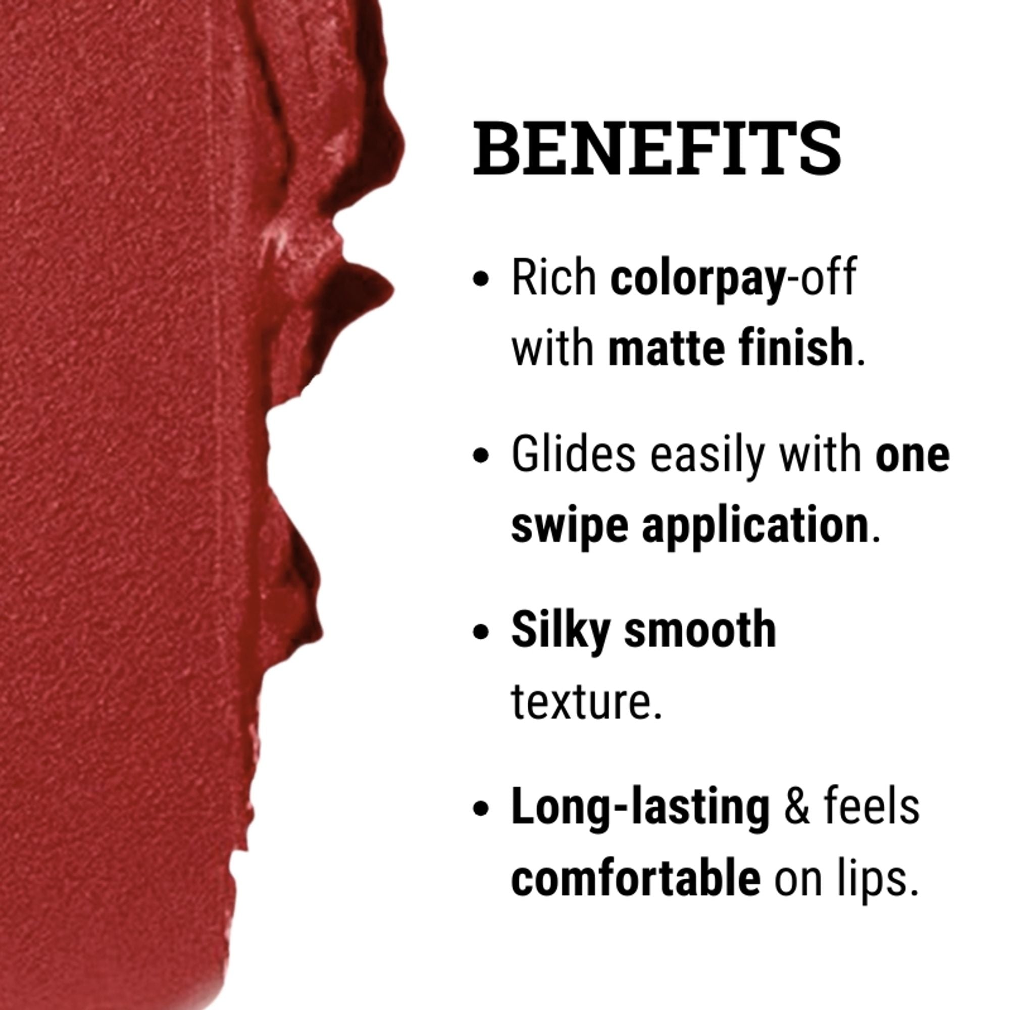 Europe Girl Silky Matte Lipstick - EG-17 Espresso