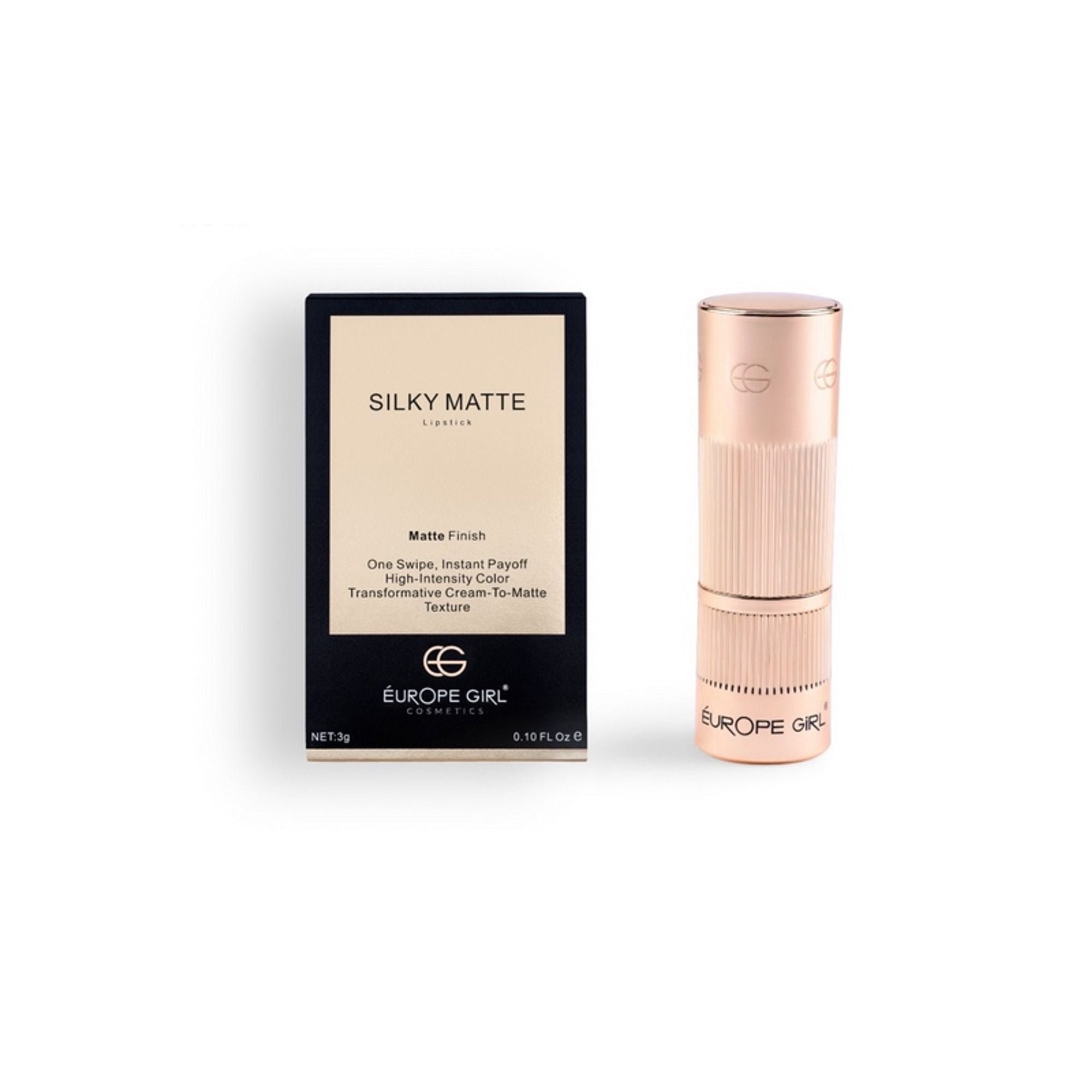 Europe Girl Silky Matte Lipstick - EG-08 Flame