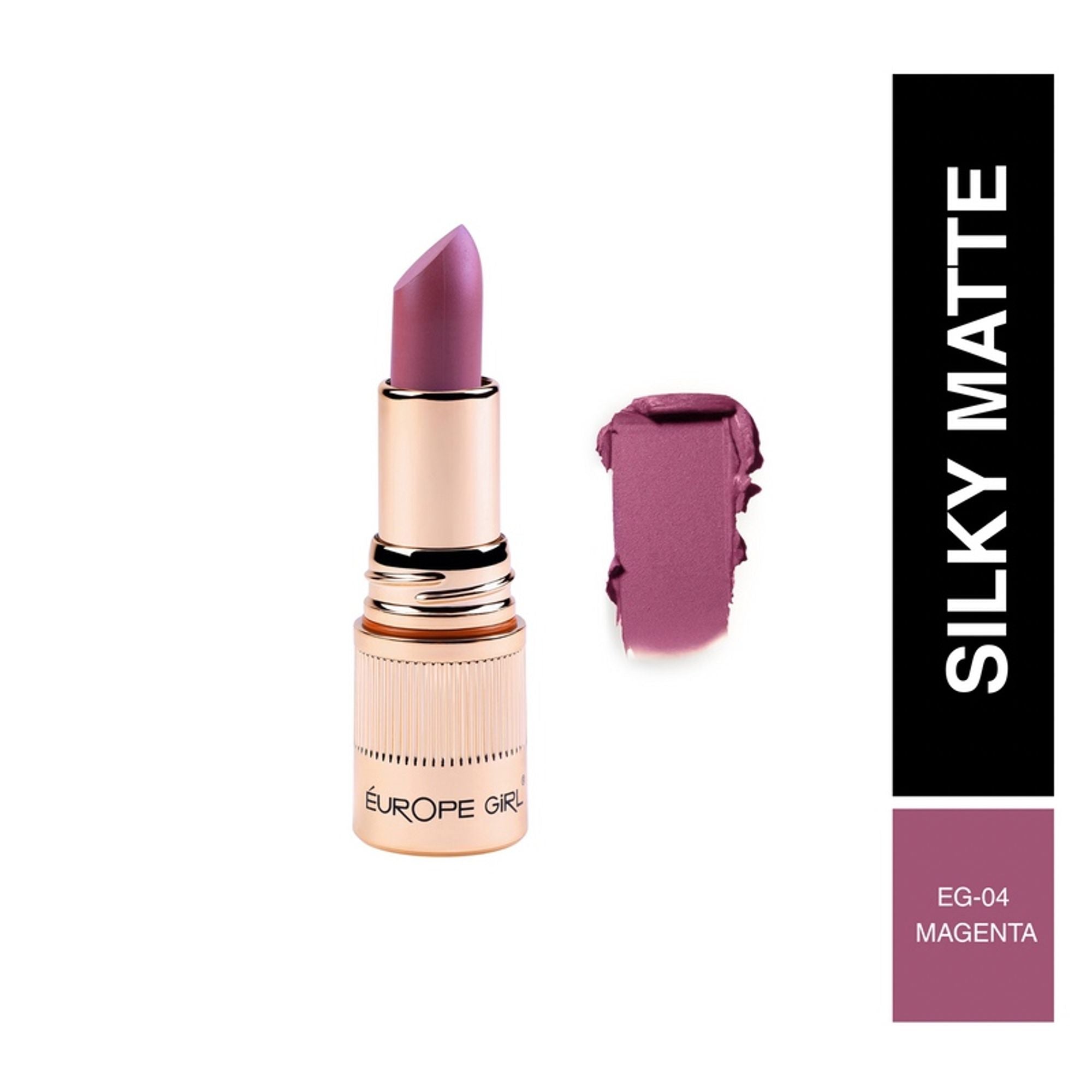 Europe Girl Silky Matte Lipstick - EG-04 Magenta