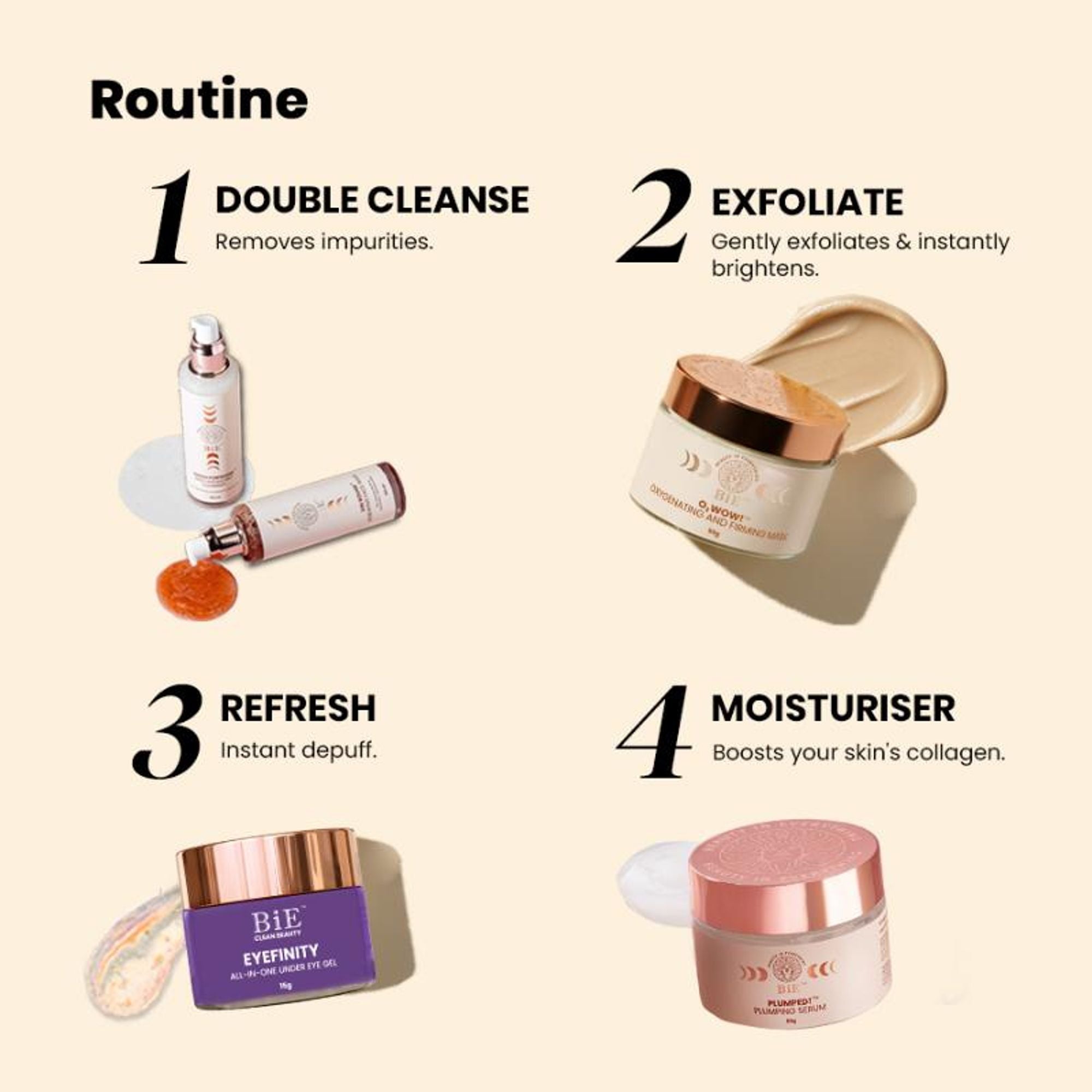 BiE O2wow!- Oxygenating & Firming Mask