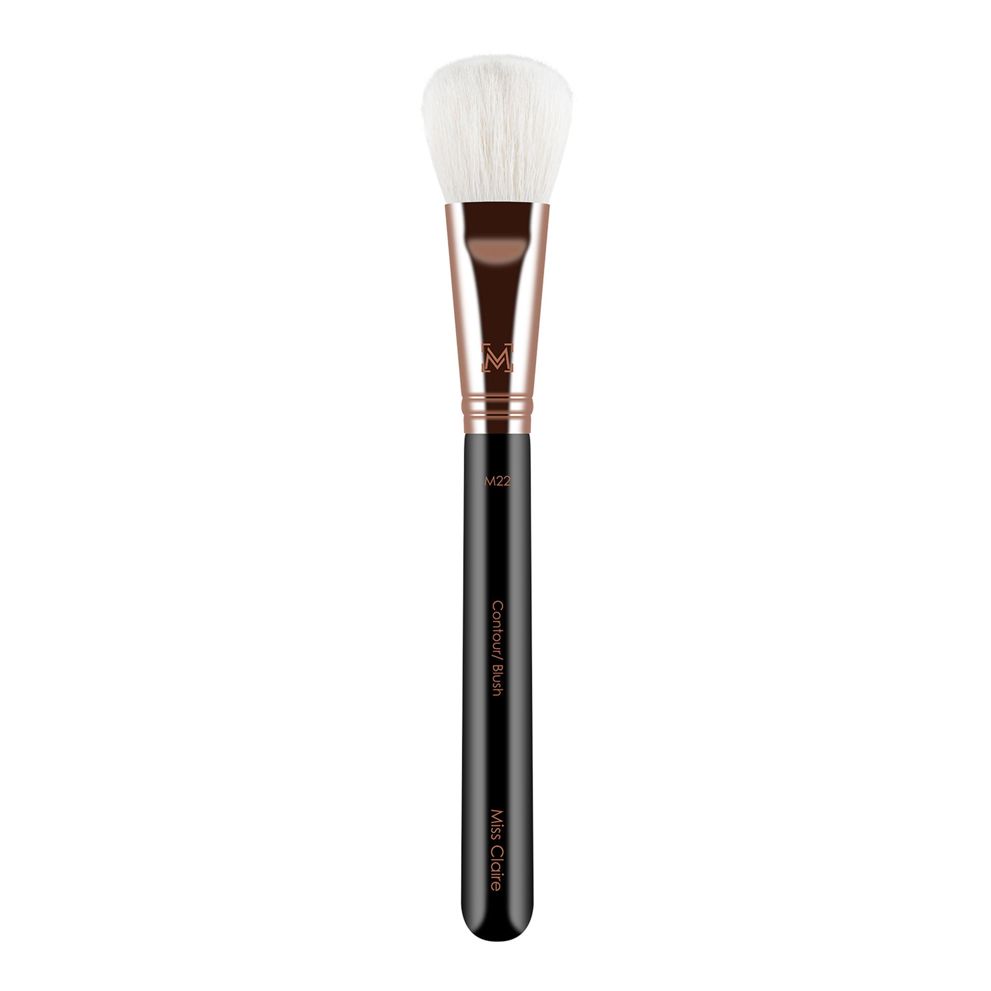 Miss Claire M22 - Contour/Blush Brush - Rose Gold