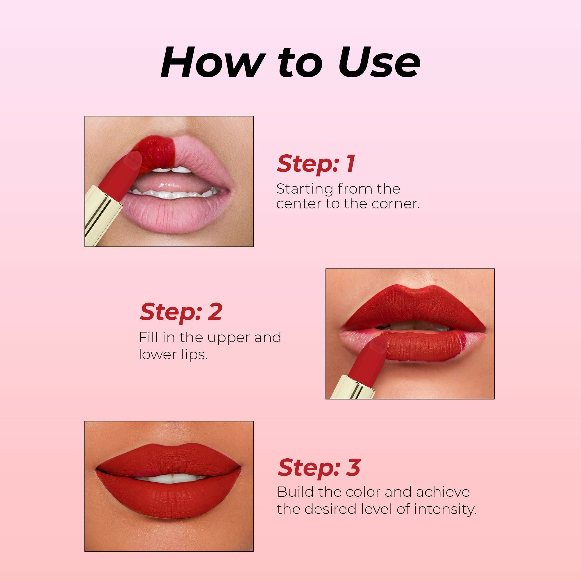 Colors Queen Lippie Stick Matte Lipstick - Rose Blush