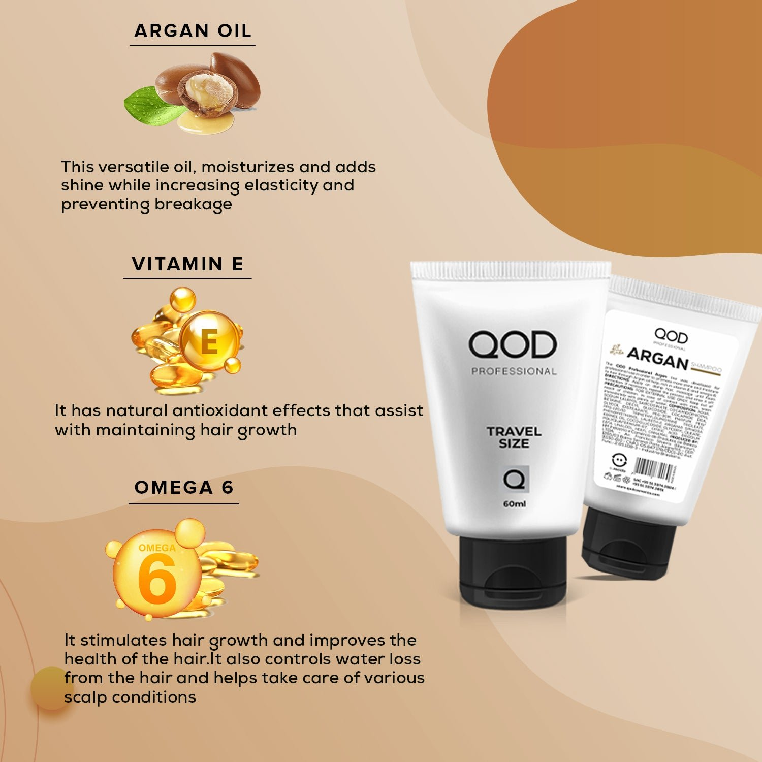 QOD Professional Argan Shampoo