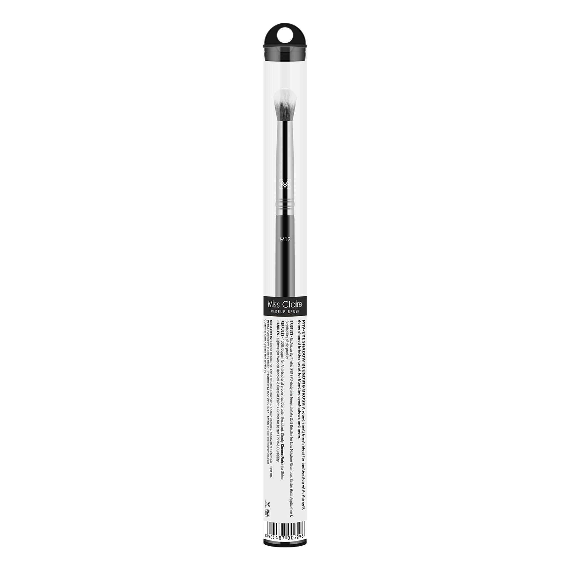 Miss Claire M19 - Eyeshadow Blending Brush - Chrome