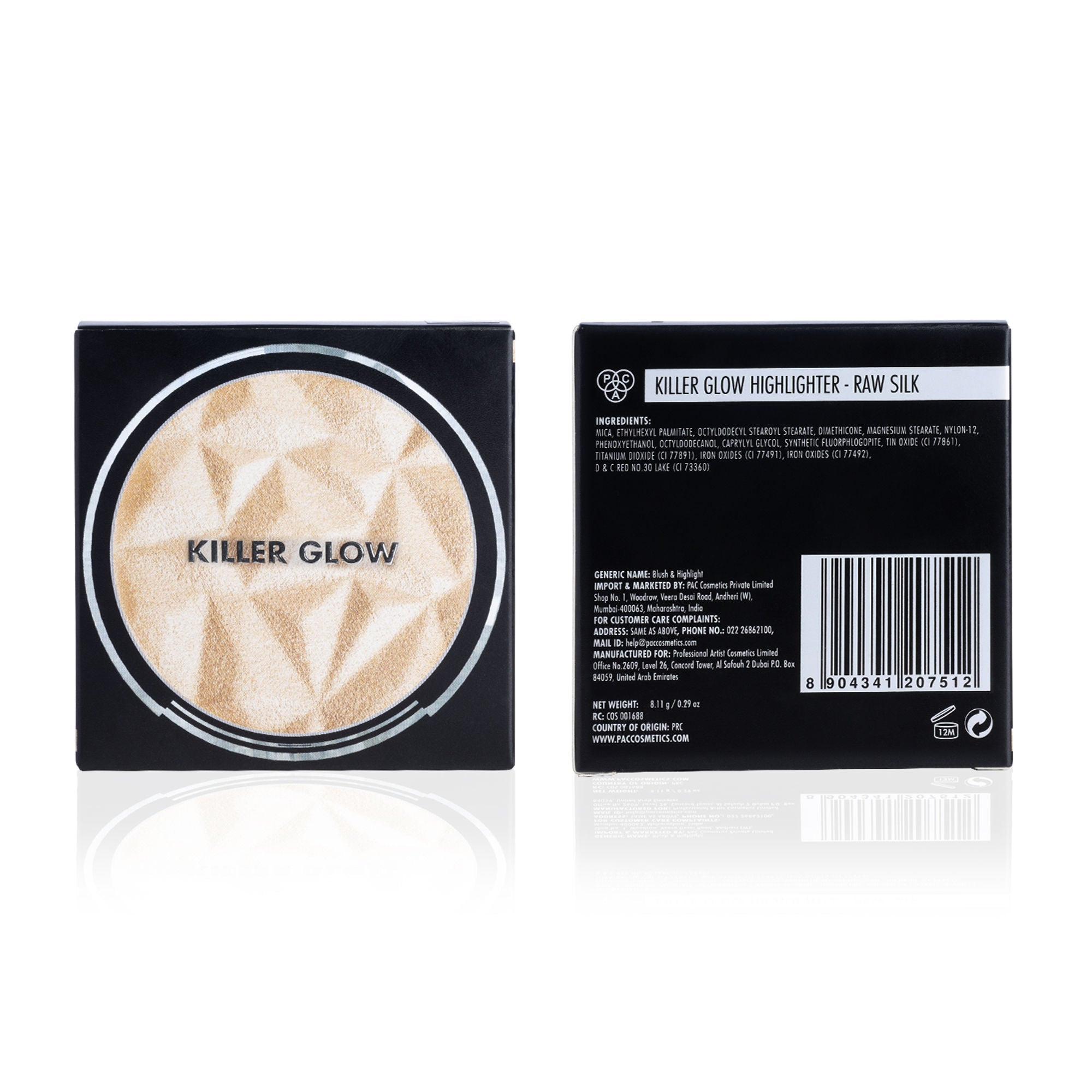 PAC Studio Killer Glow - Raw Silk