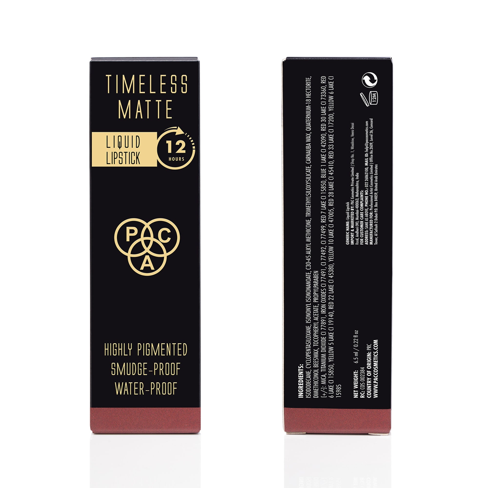 PAC Studio Timeless Matte Liquid Lipstick - Velvet Crush