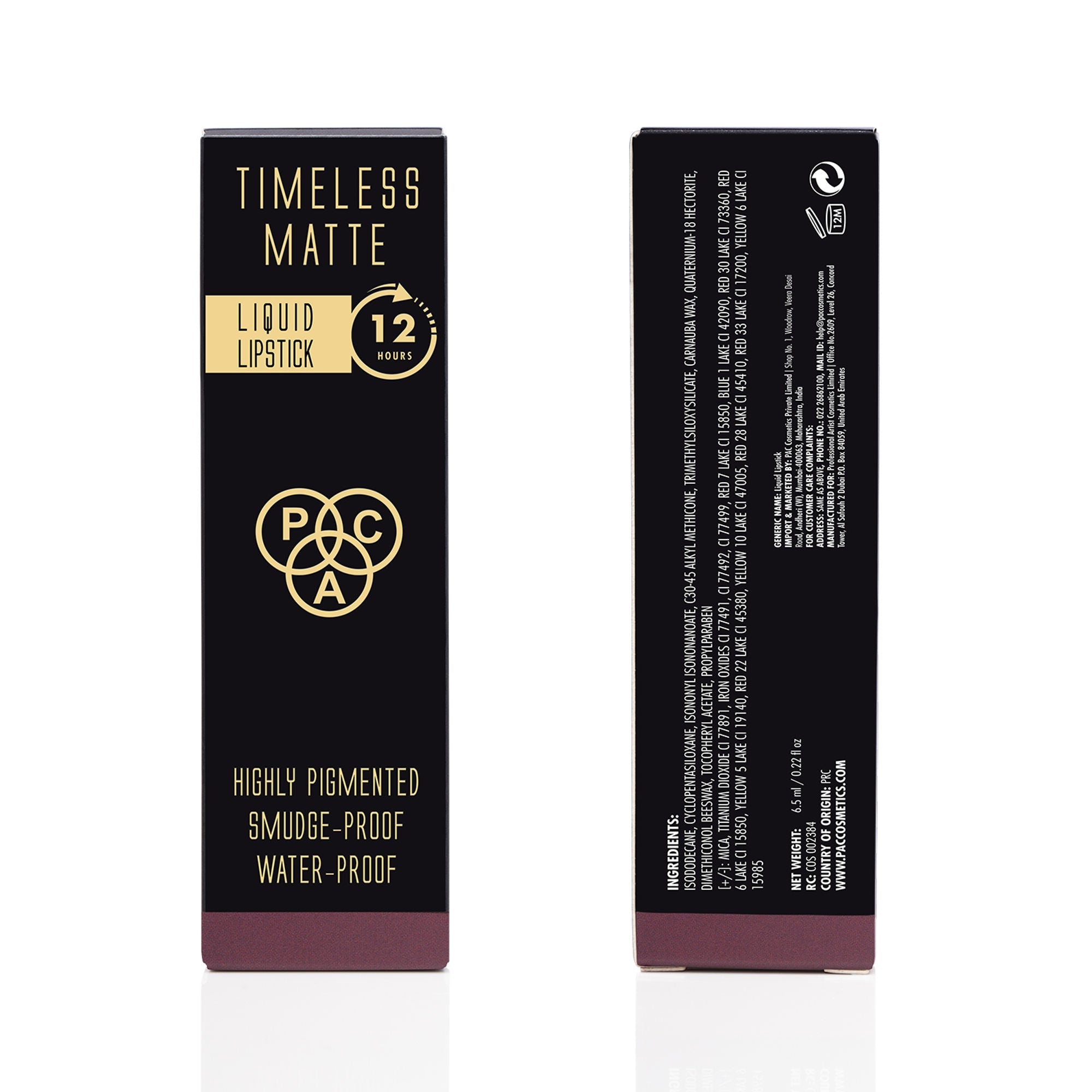 PAC Studio Timeless Matte Liquid Lipstick - Flirtini