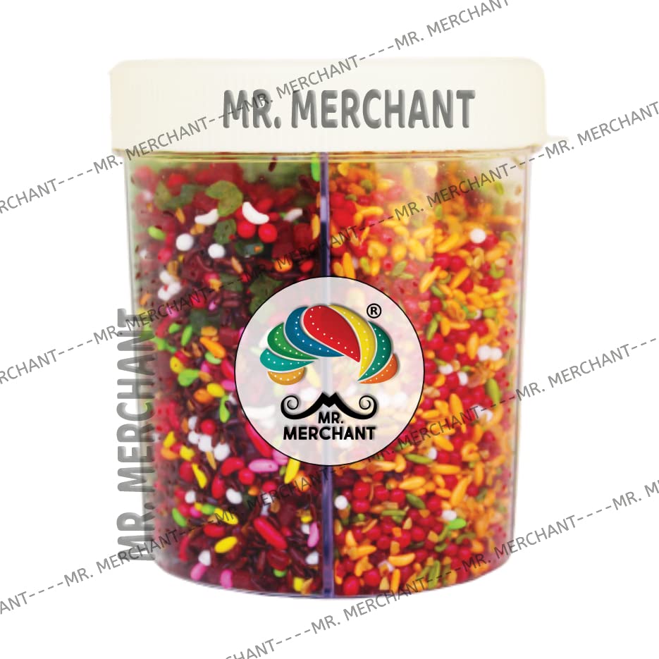 Mr. Merchant Mukhwas Mouth Freshener 5 In 1,(300 g) Green Madrasi Saunf Mukhwas, Rajasthani Mukhwas, Gulab Mukhwas, Bangali Mukhwas And Colorful Sauf|Premium (Pack Of 1), Mint