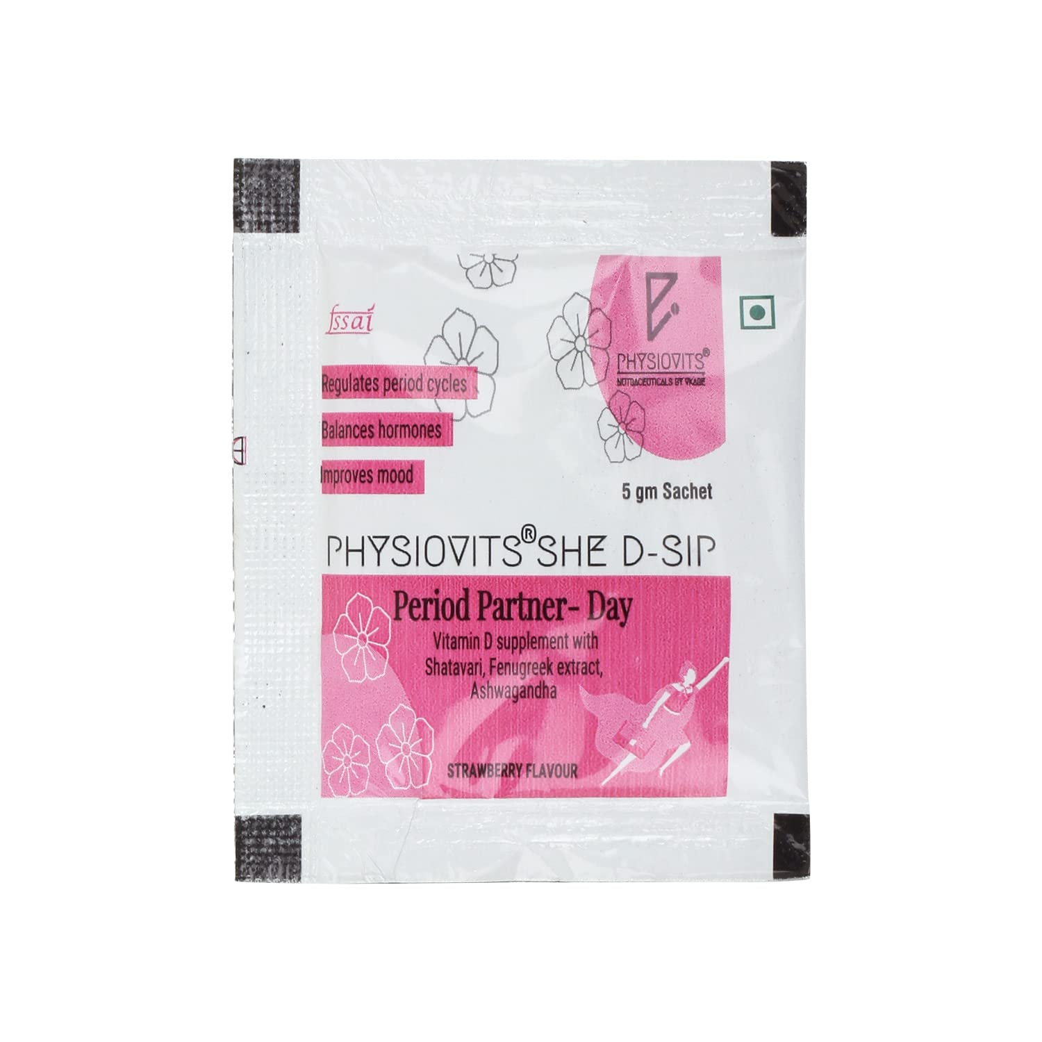 Physiovits She D-Sip Period Partner (Day) sachet