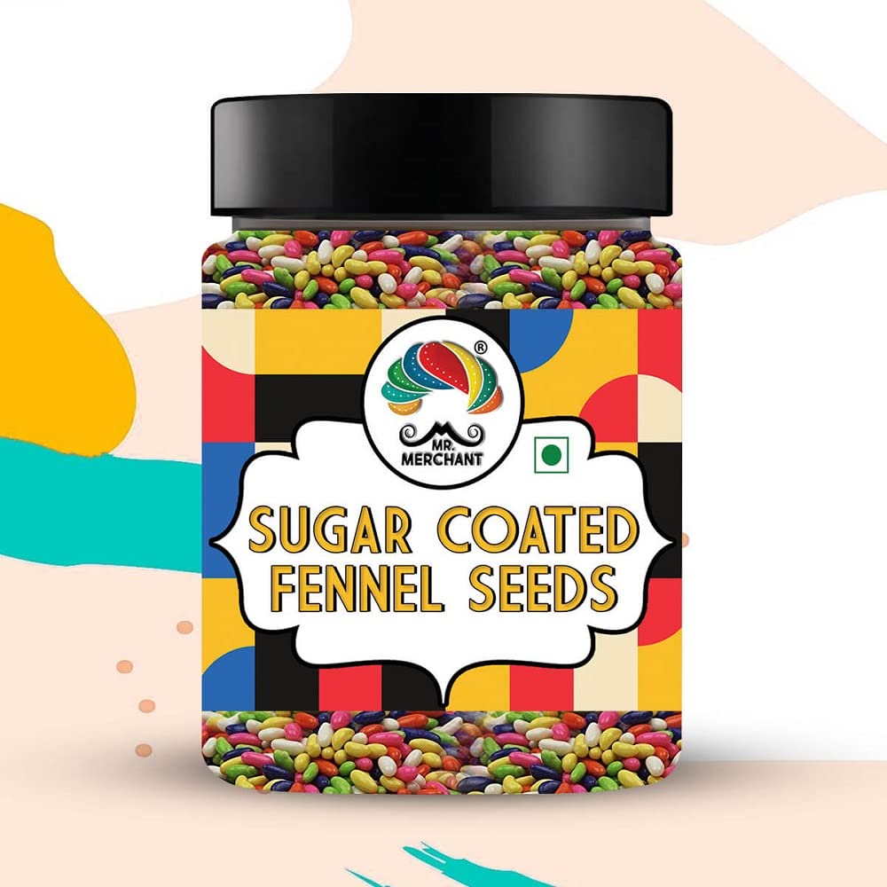 Mr. Merchant Sugar Coated Fennel Seeds, 300g