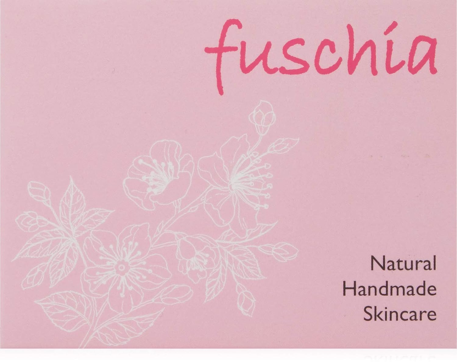 Fuschia Natural Handmade Herbal Soap, Tea Tree Oil,