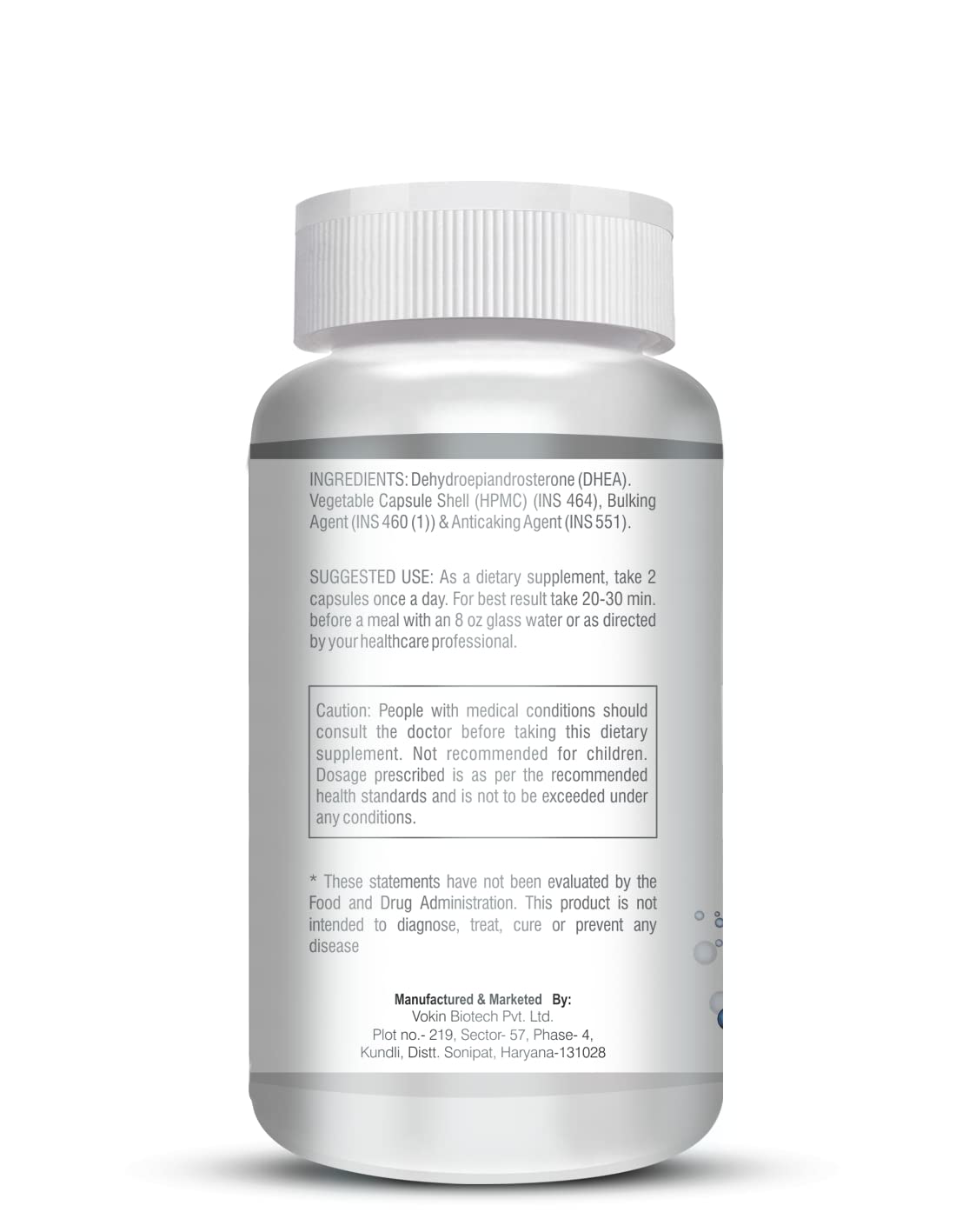 Vokin Biotech DHEA 50mg | Supports Healthy Mood |