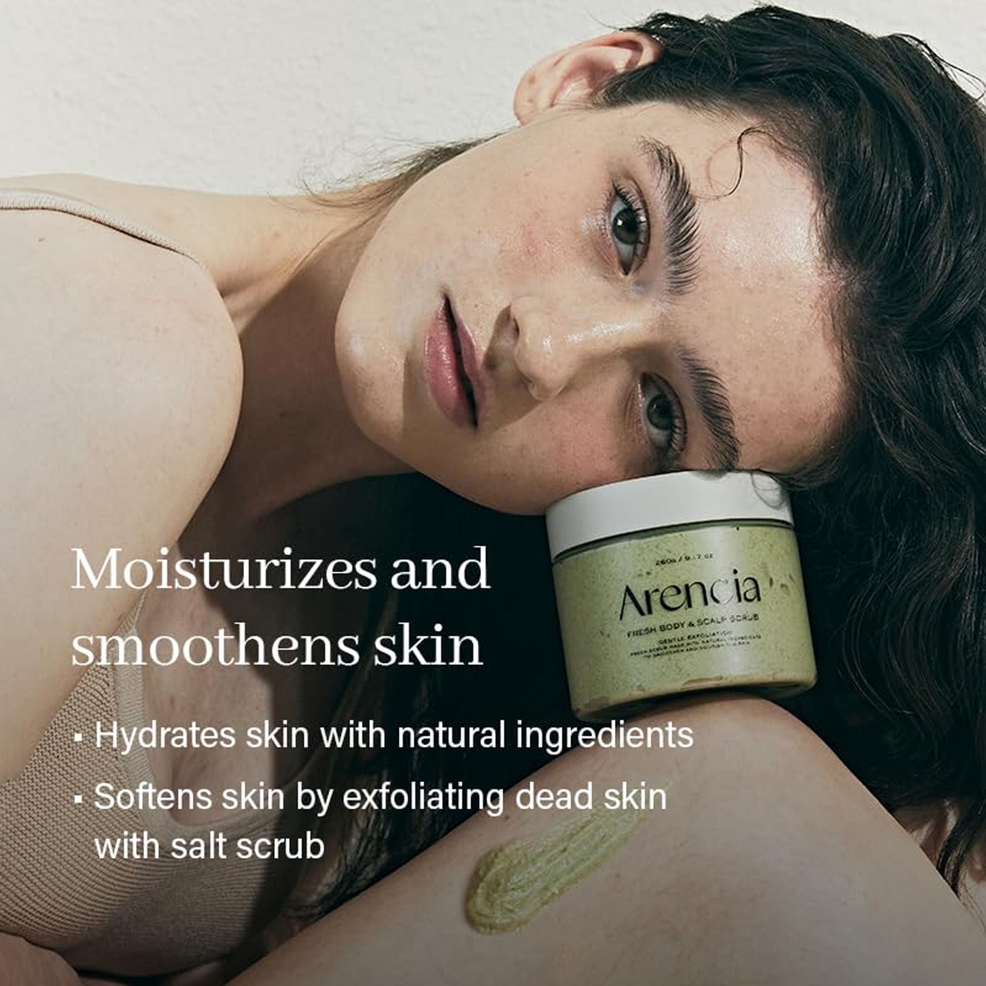 Arencia French Mint & Lily Fresh Cloud Body & Scalp Scrub