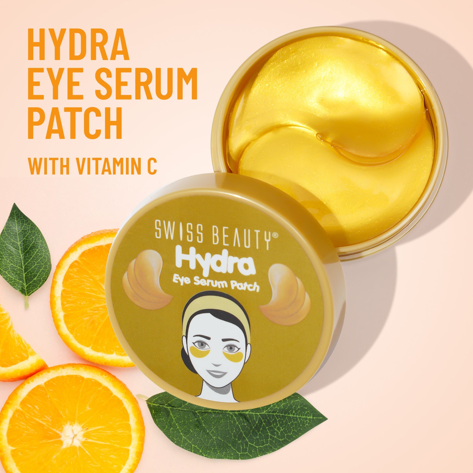 Swiss Beauty Hydra Eye Serum Patches For Dark Circles And Puffiness , Hydrate Skin - Vitamin-C