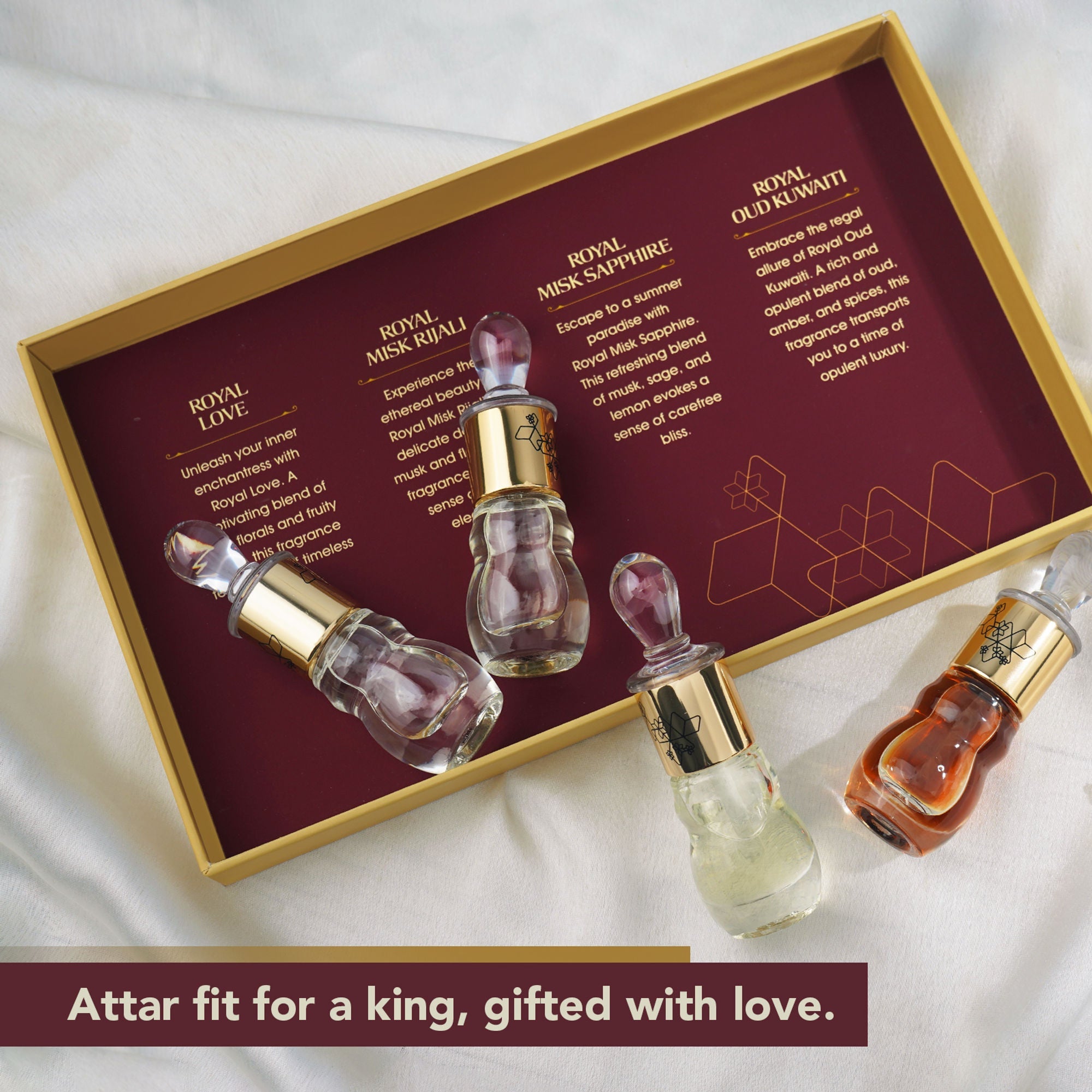 Ajmal India Royal Series Concentrated Perfume Gift Set