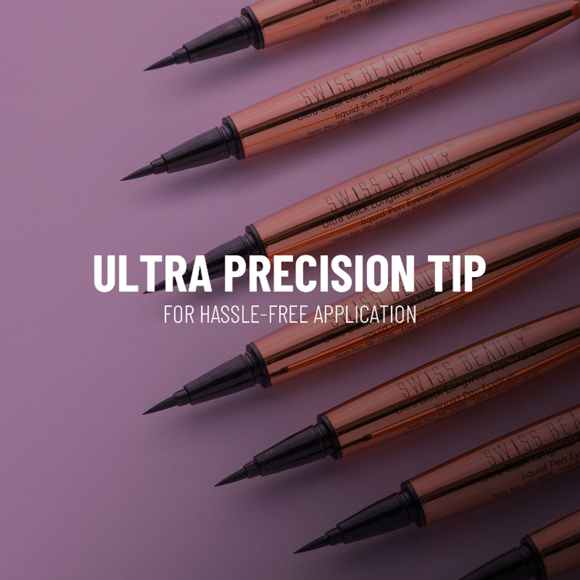 Swiss Beauty Liquid Pen Eyeliner - Black