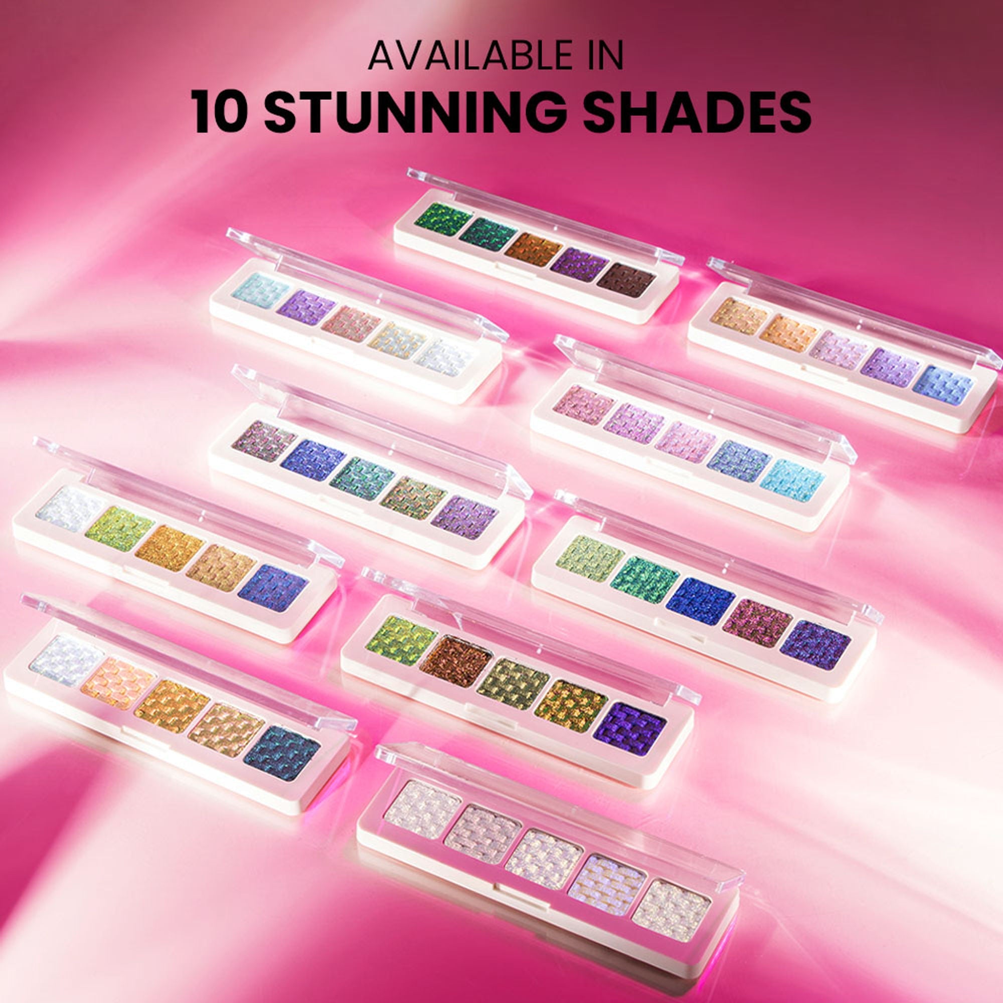 Shopaarel Sparkle 5 Color Eyeshadow - Phonix