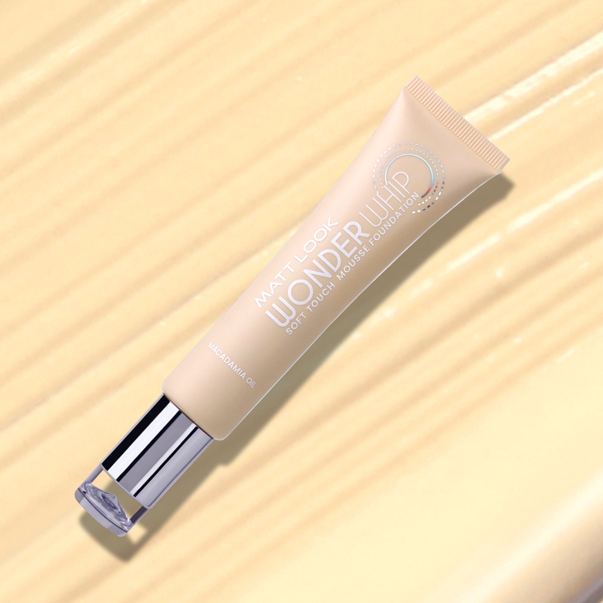 Matt Look Wonder Whip Soft Touch Mousse Foundation - Vanilla