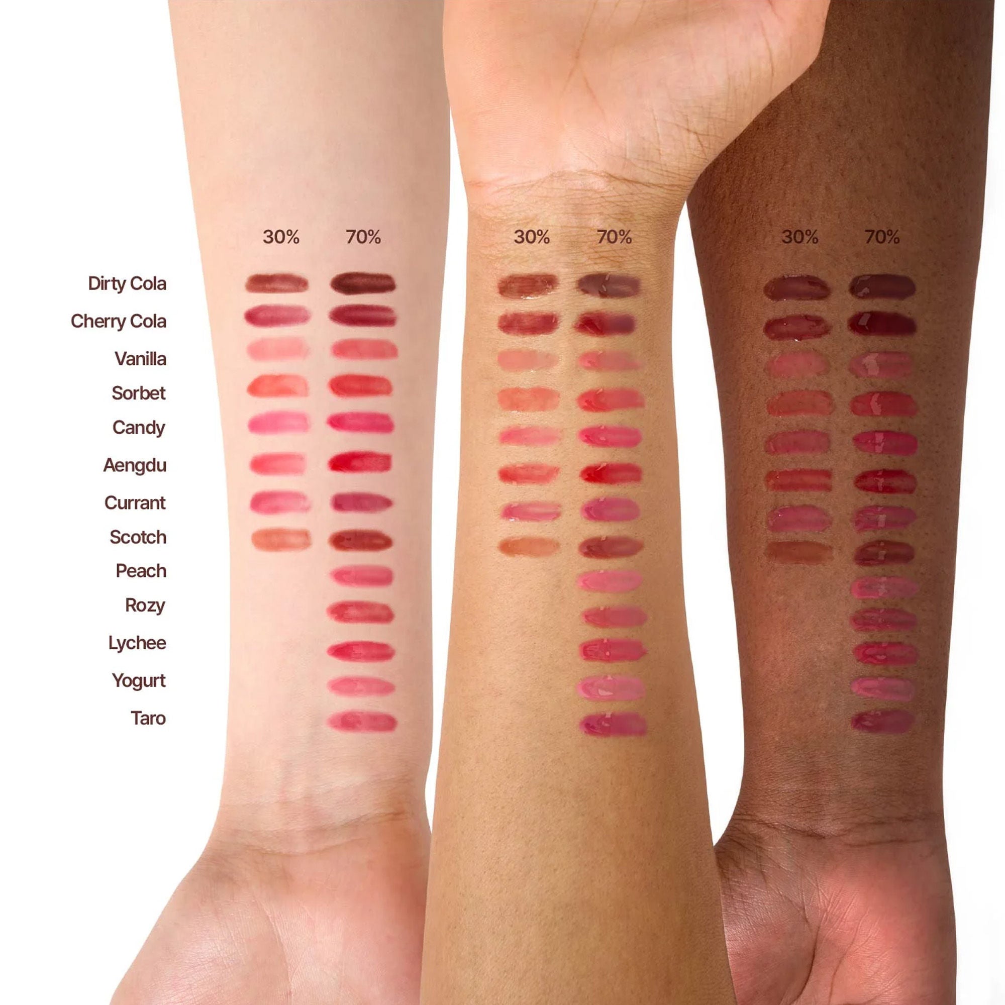 fwee 3D Voluming Gloss 30% Pigment - A12 Muted Cherry Cola