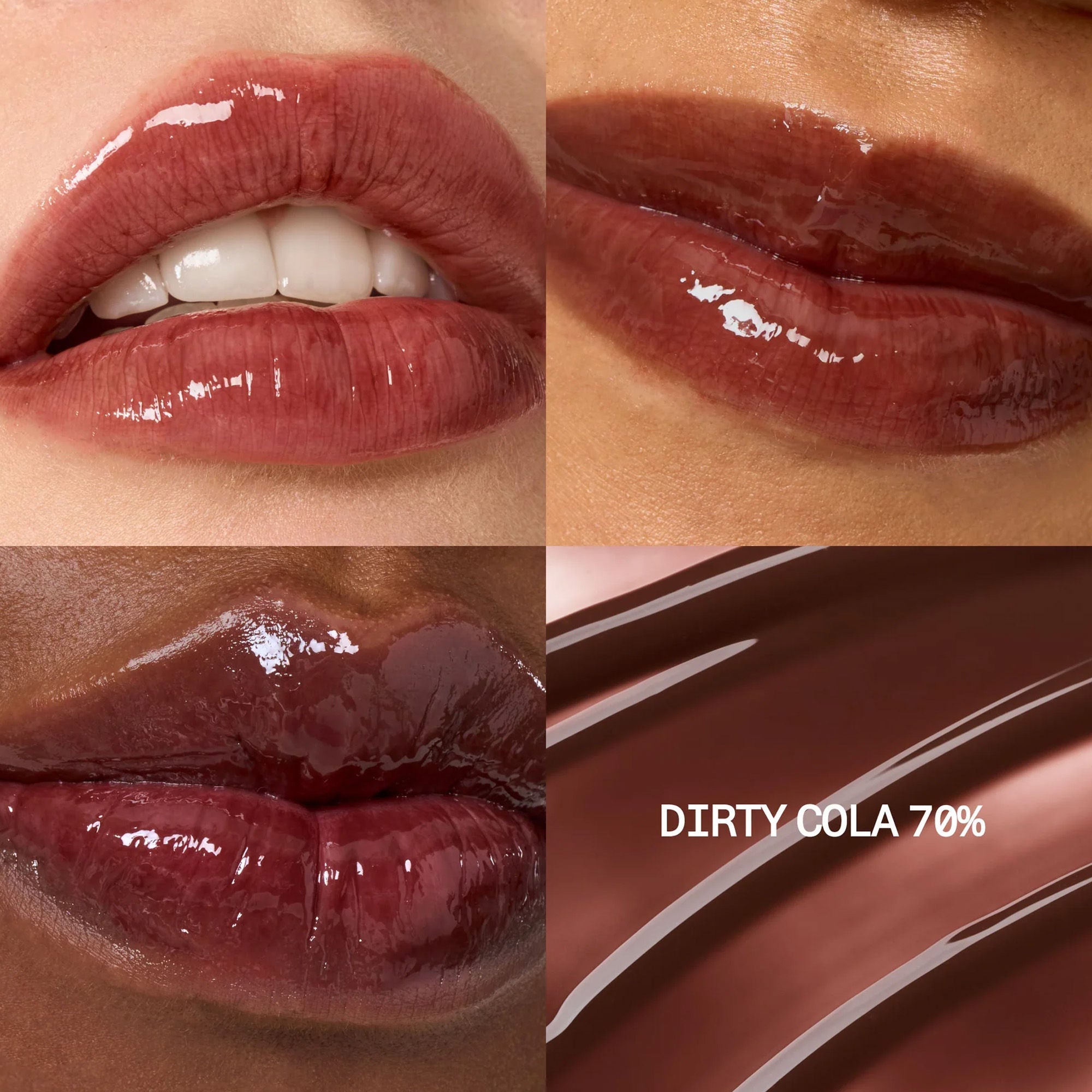 fwee 3D Voluming Gloss 70% Pigment - B13 Dirty Rich Brown Cola