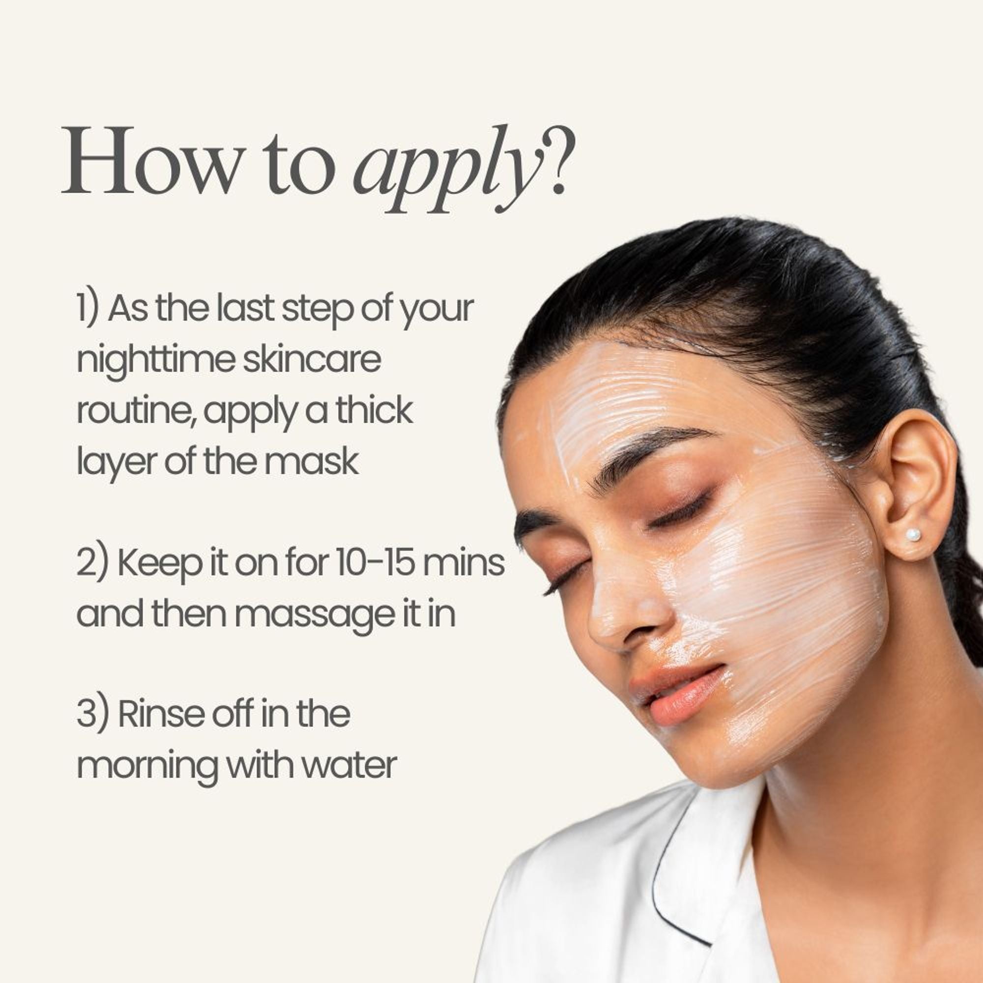 BiE DND Overnight Sleeping Face Mask