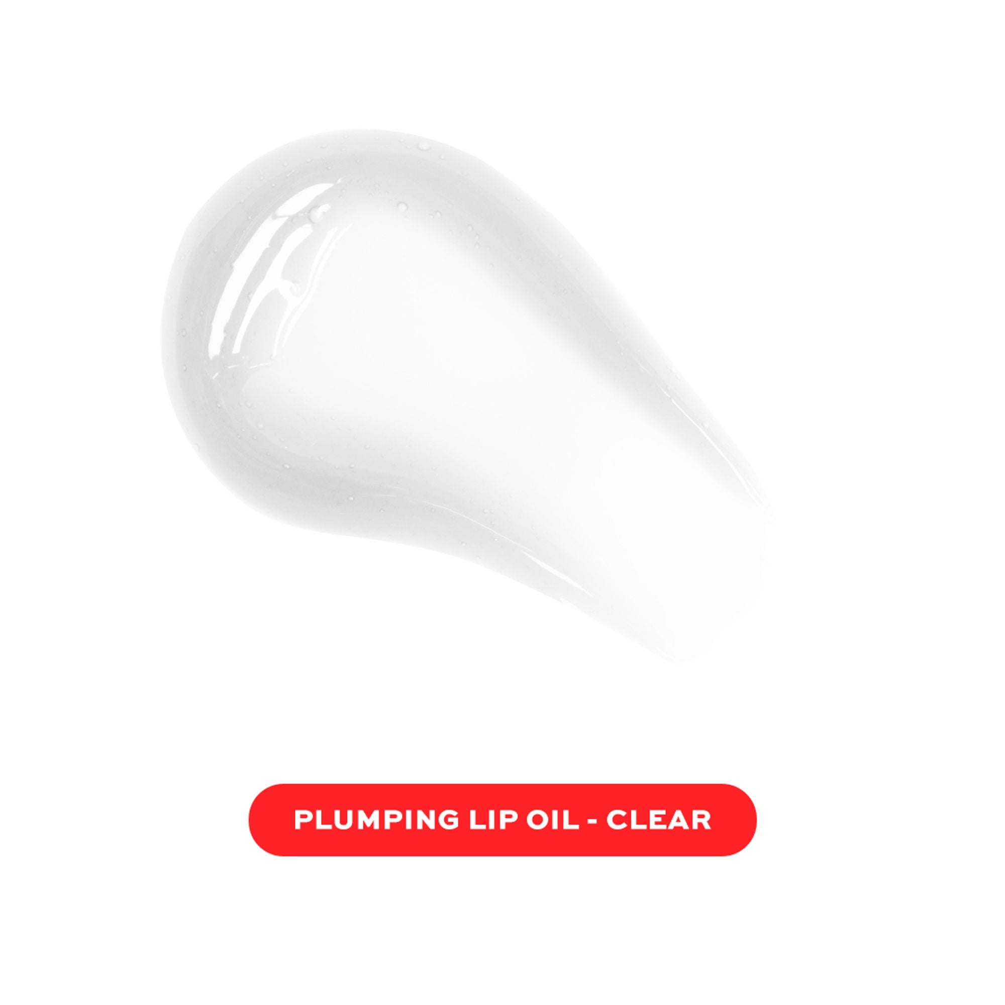 Makeup Revolution Heart Revolution Sweet Chilli Plumping Lip Oil - Clear