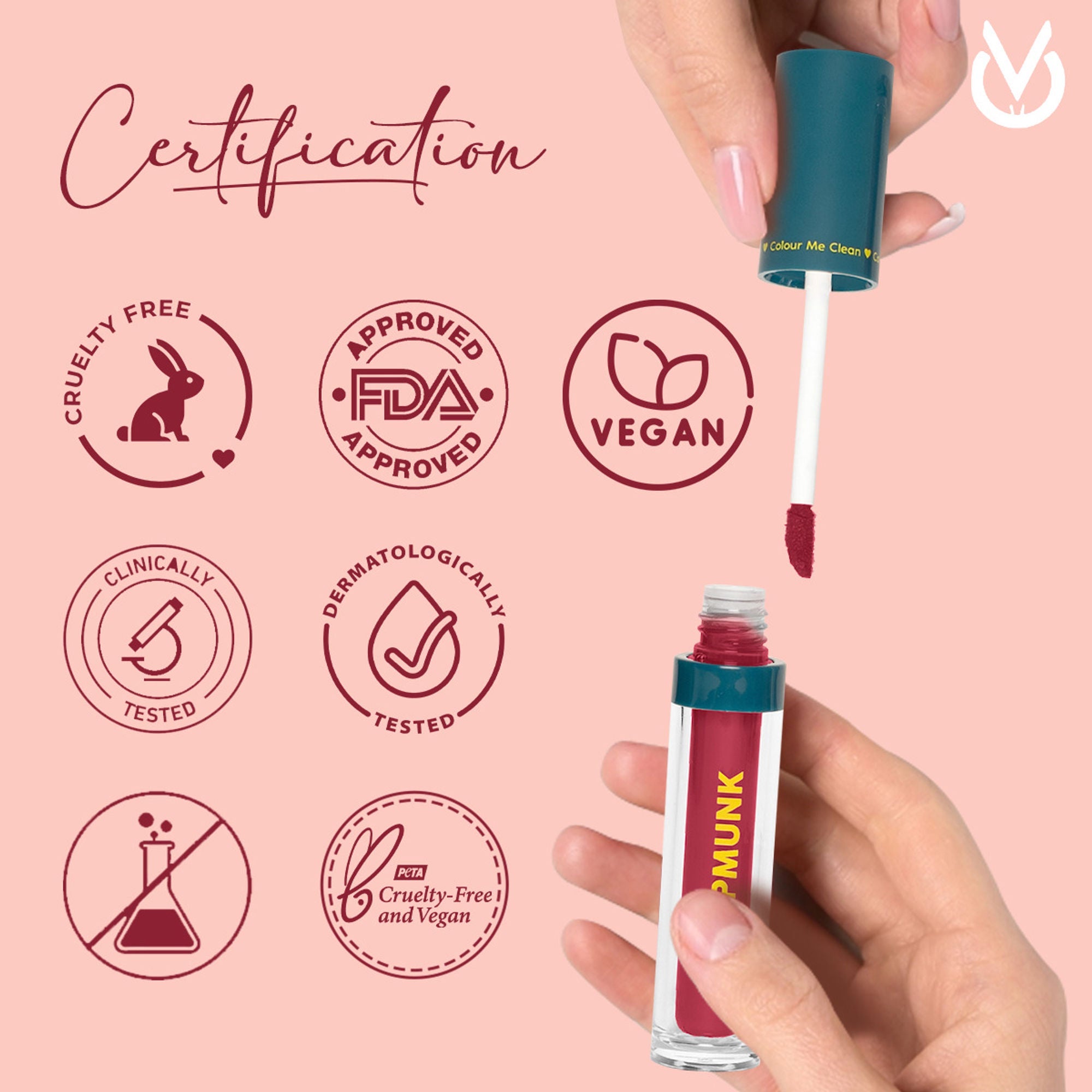 CHIPMUNK Lip It Right Liquid Matte Lipstick - 64 Effortless