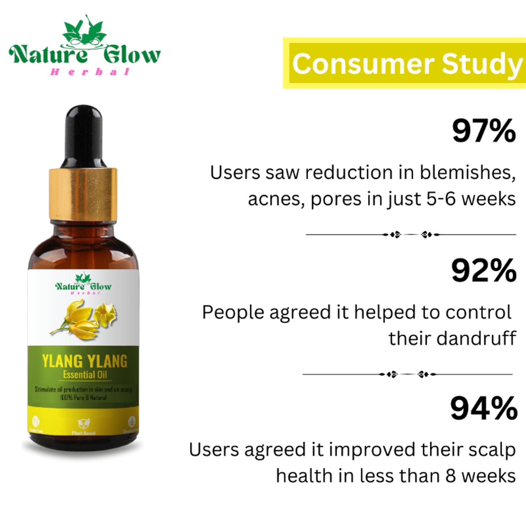 Nature Glow Herbal Ylang Ylang Essential Oil