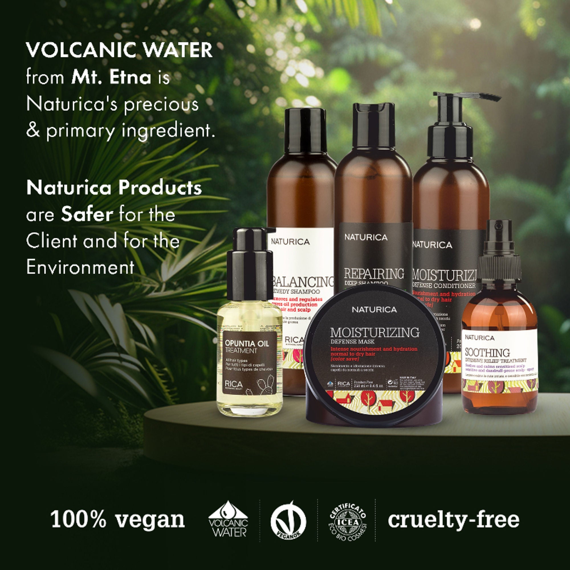 Naturica Moisturizing Defense Conditioner for Dry and Frizz Hair, Nourish with Grape oil & Keratin