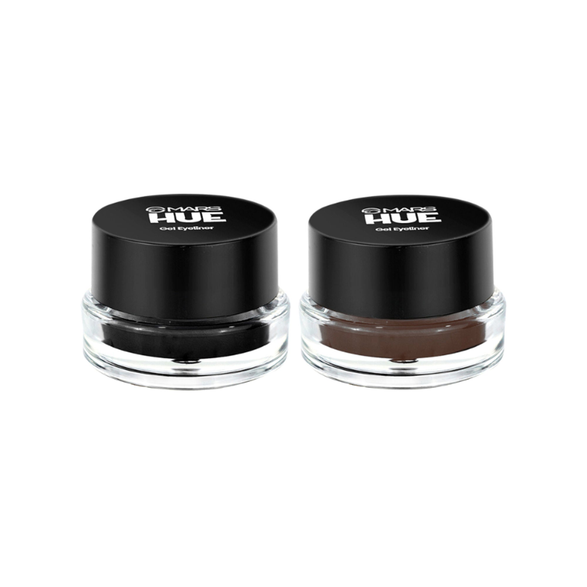 MARS Cosmetics 2-In-1 Hue Gel Eyeliner With 2 Brush Set - 2