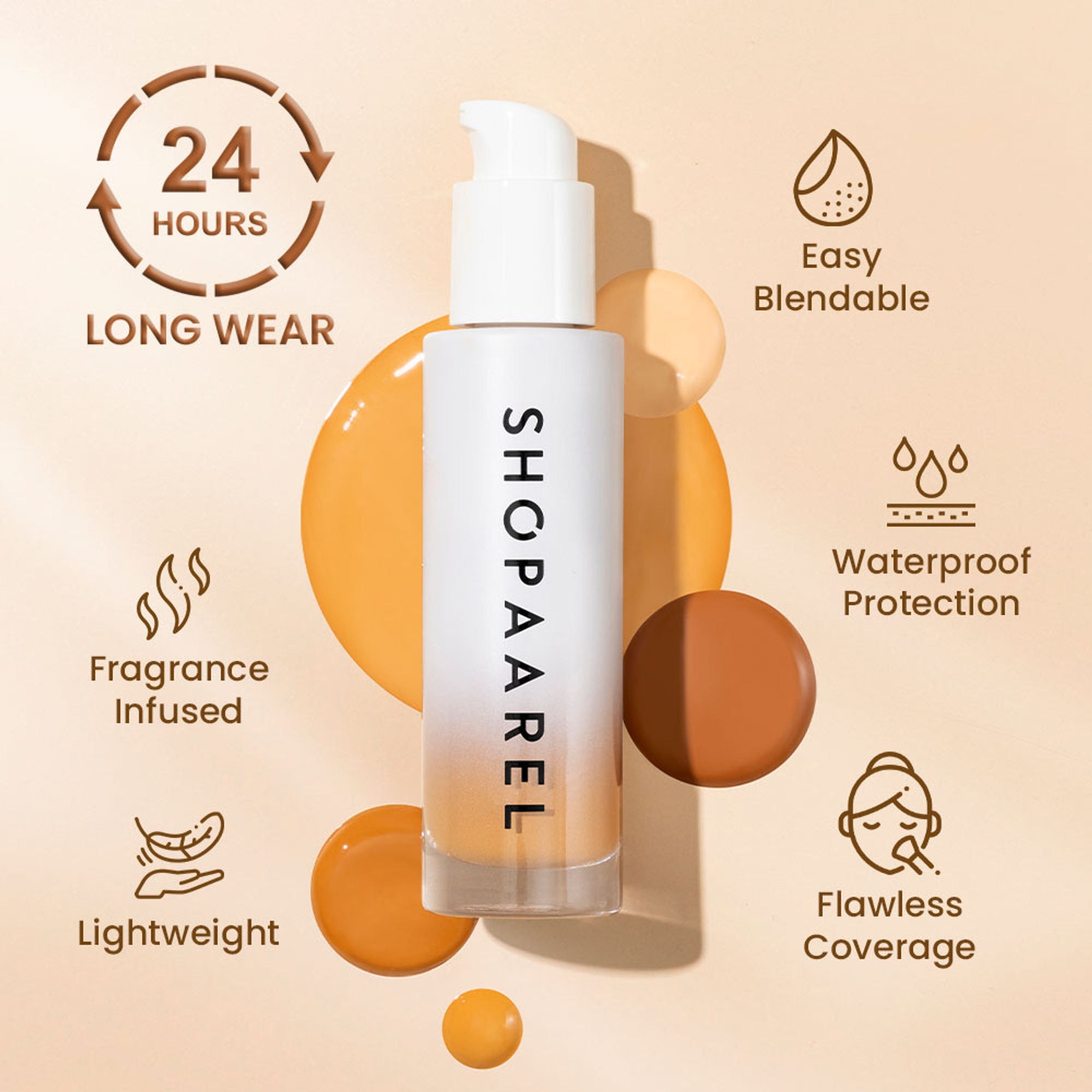 Shopaarel Miracle Skin Foundation - Soft Coco 09