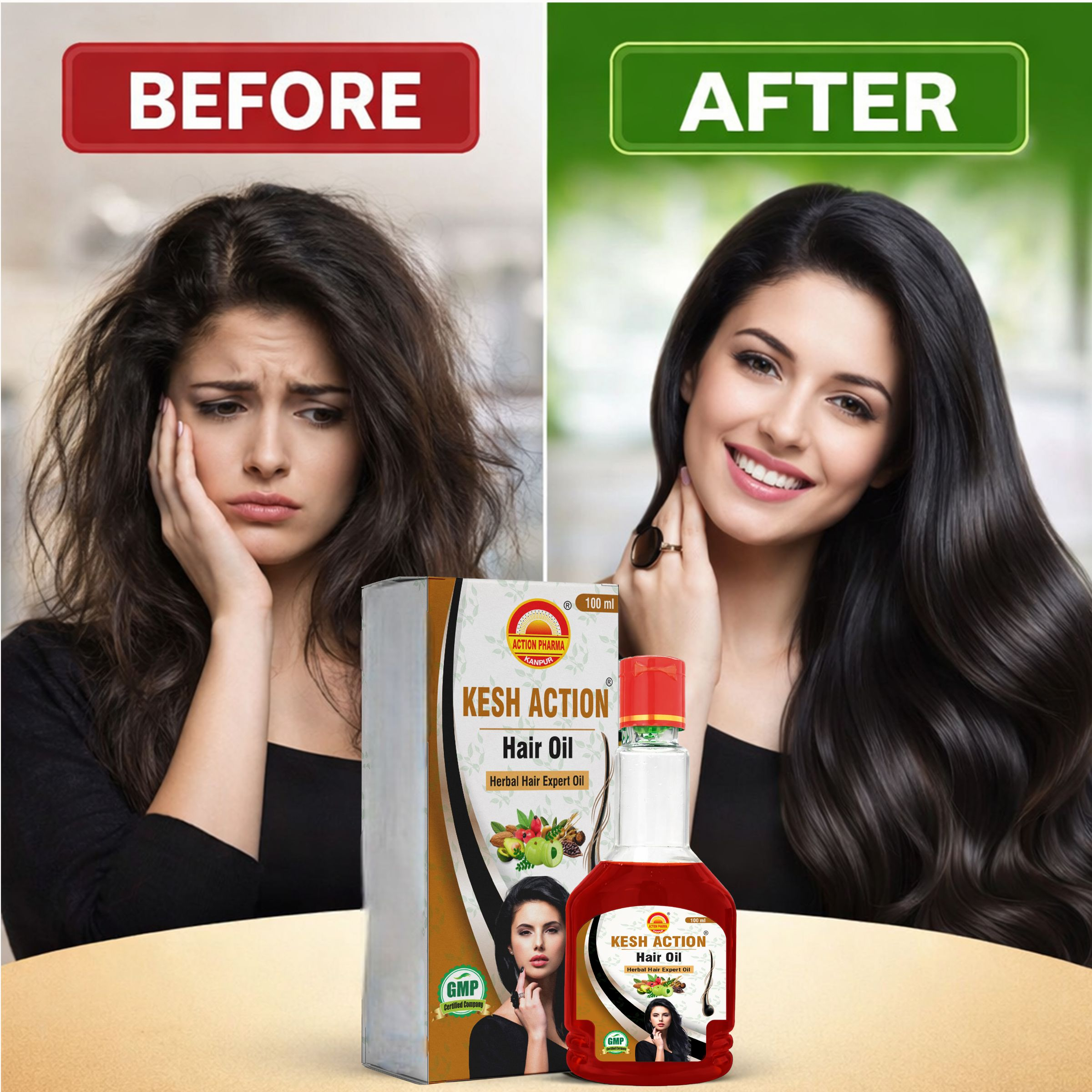 Action Pharma Kesh Action Hair Oil