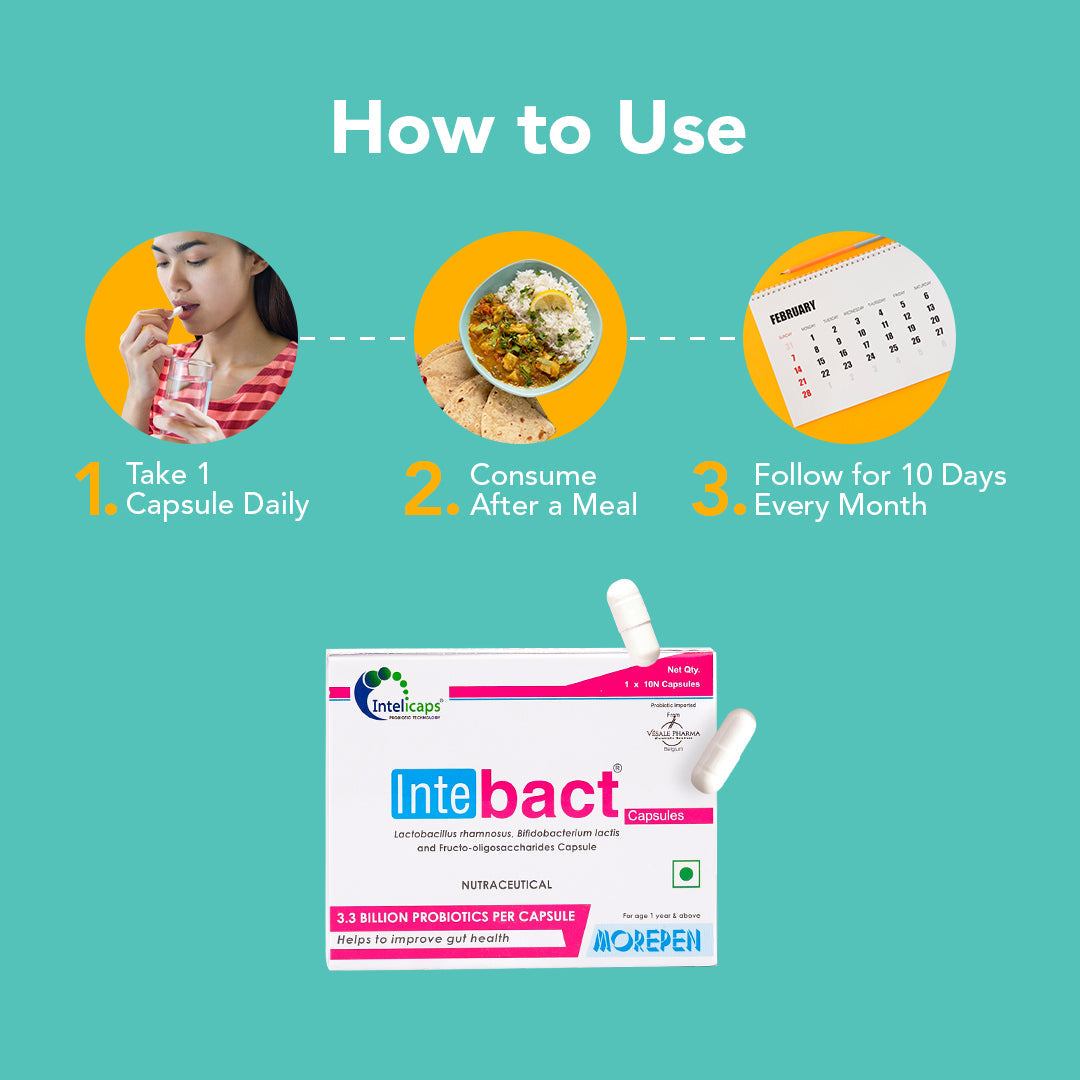 Dr Morpen Intebact Probiotic Capsules