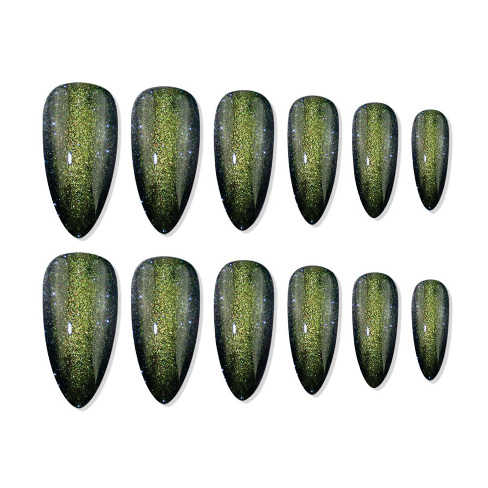 Shills Professional Reusable Press On Nails Log Almond - SPN696