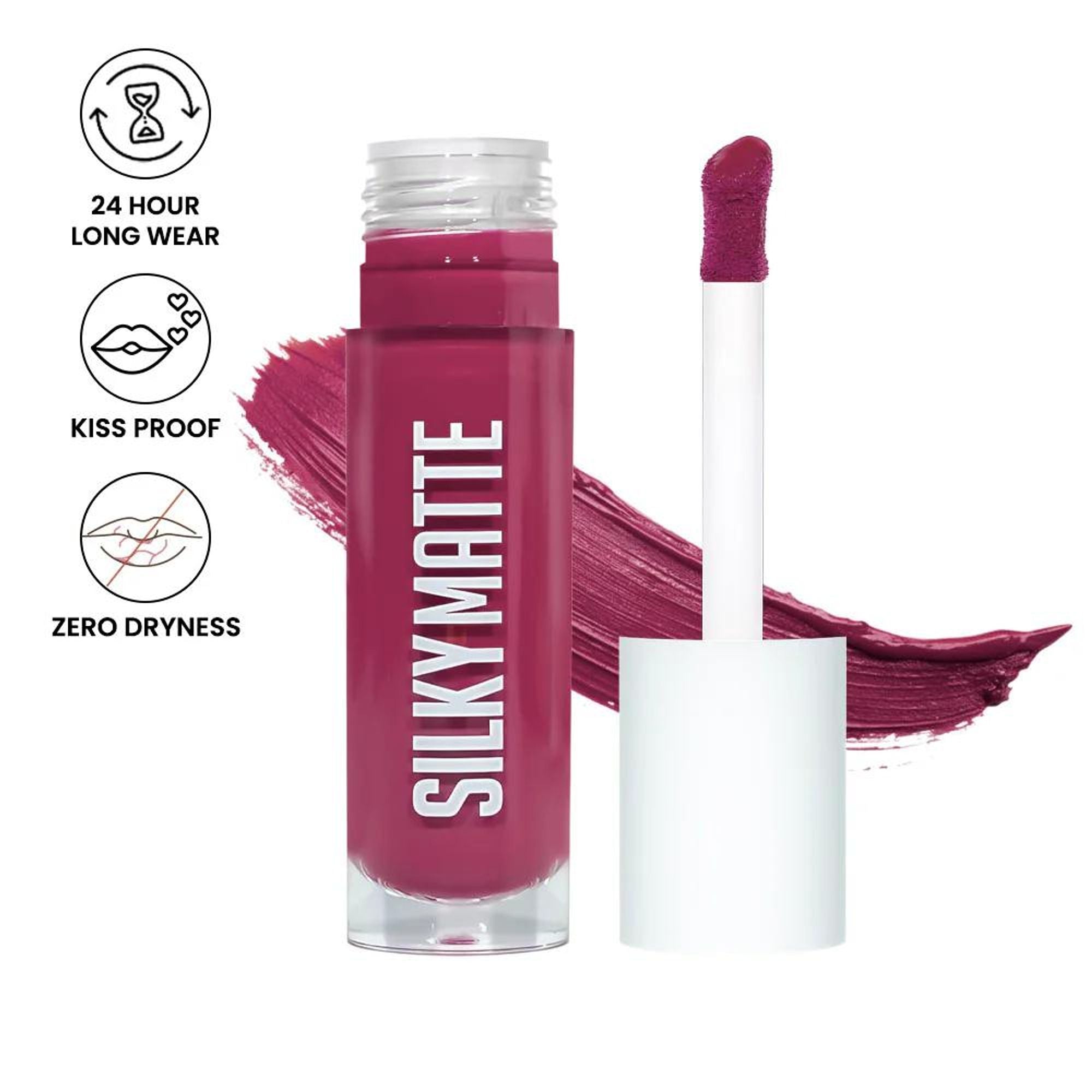 Shopaarel Silky Matte Gloss Liquid Lipstick - Rich-09