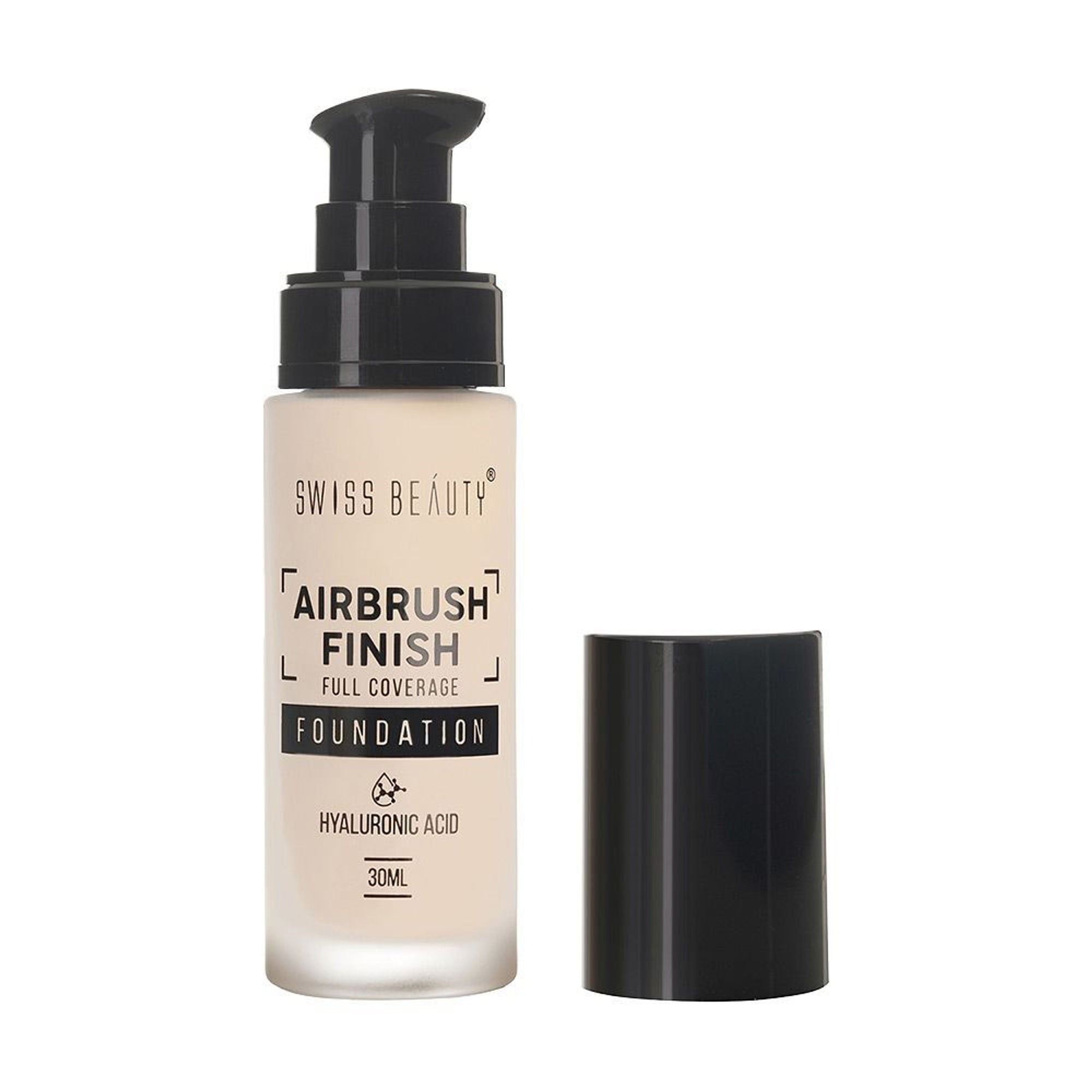 Swiss Beauty Airbrush Finish Full Coverage Foundation - 1 Shell White