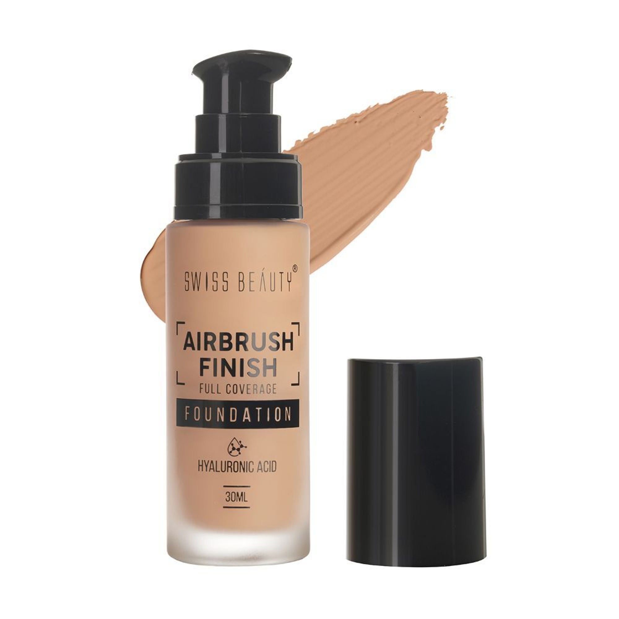 Swiss Beauty Airbrush Finish Full Coverage Foundation - 6 Warm Sun