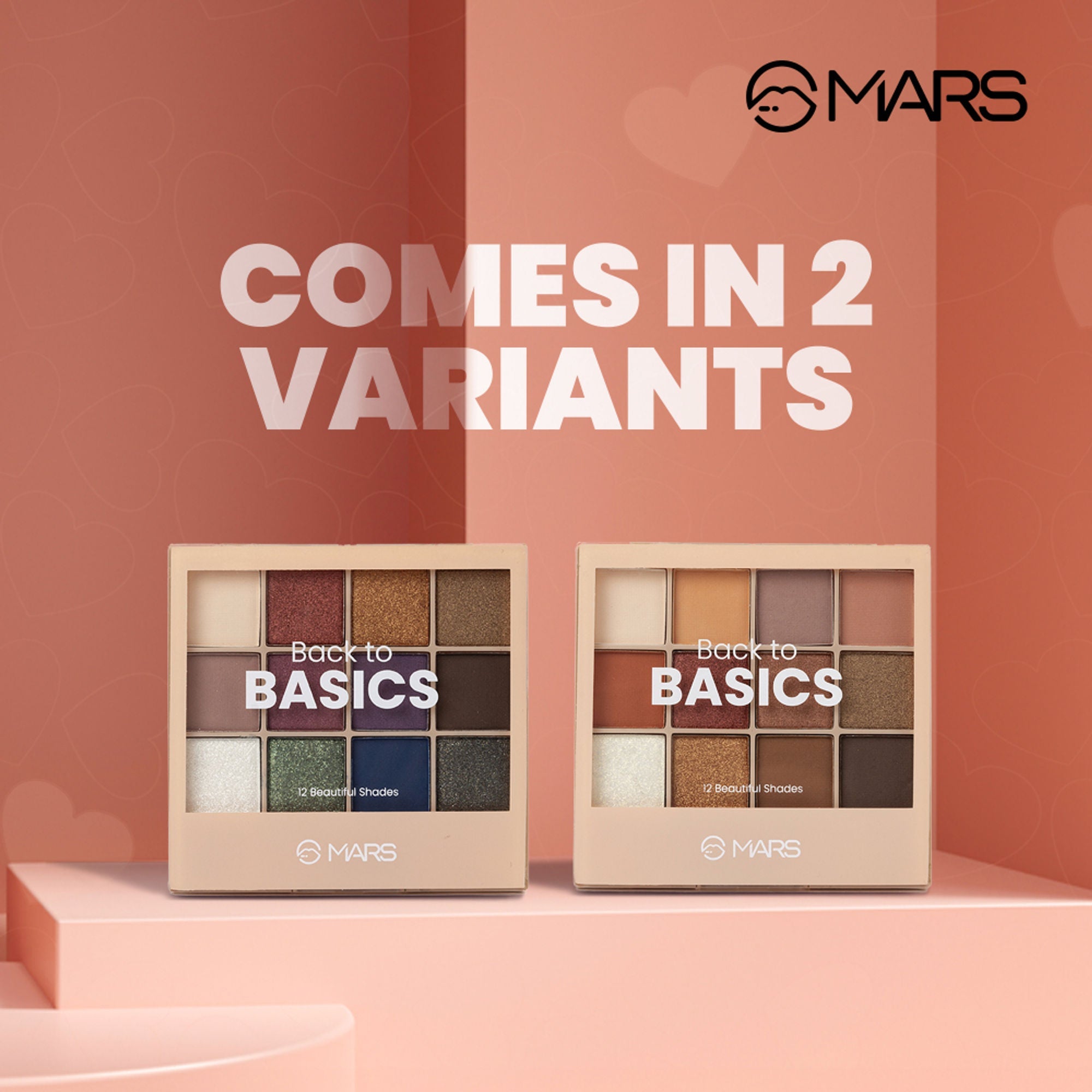 MARS Cosmetics Back To Basics Eyeshadow Palette - 1