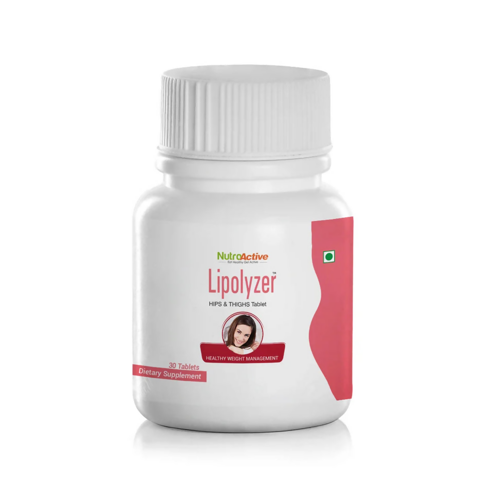 NutroActive Lipolyzer Hips & Thighs Weight Management Tablets