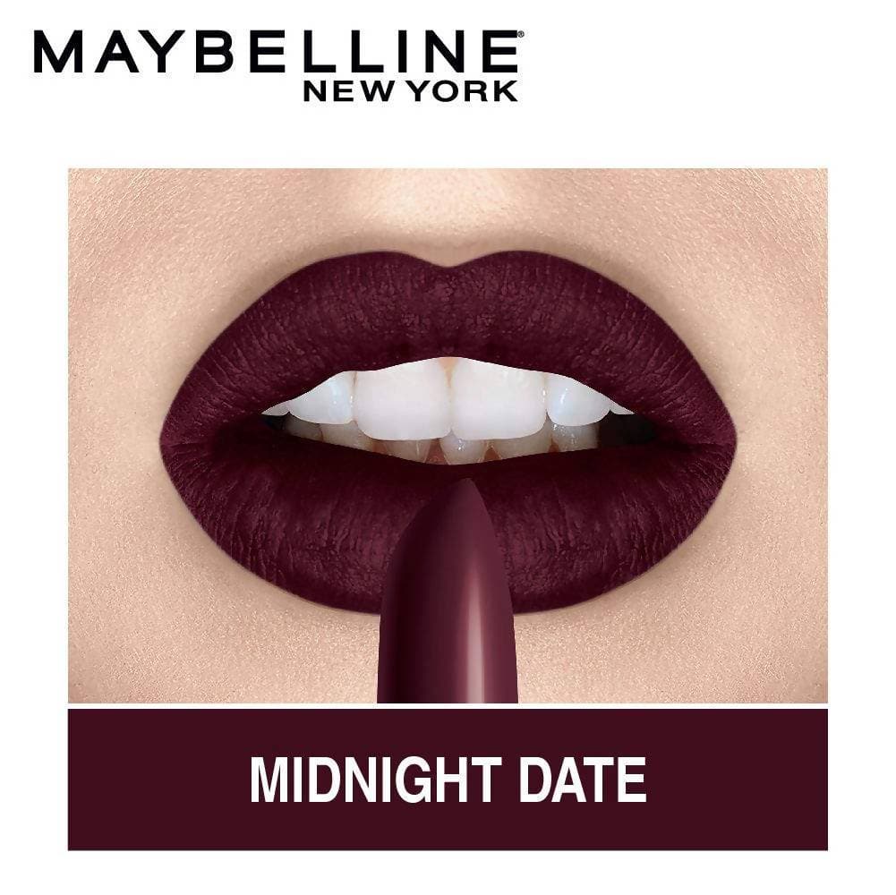 Maybelline New York Color Sensational Creamy Matte Lipstick/903 Midnight Date