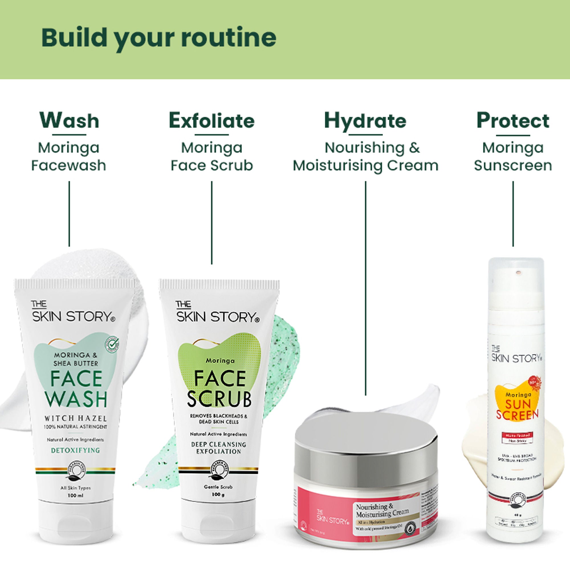 The Skin Story Moringa Gentle Face Scrub