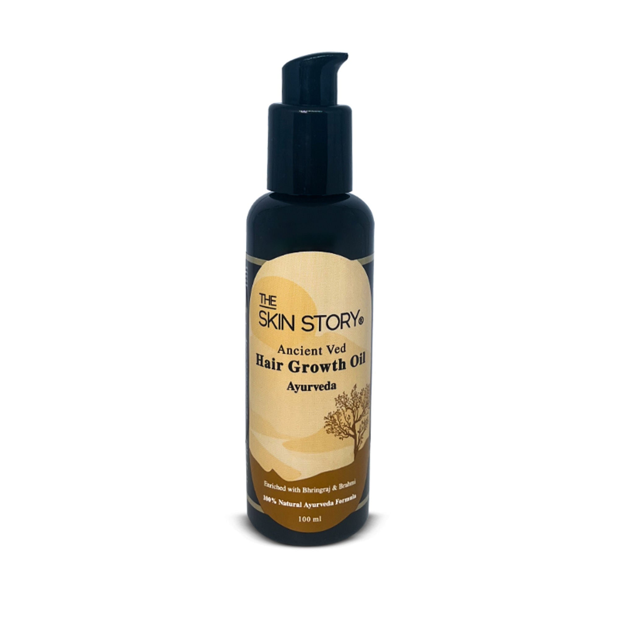 The Skin Story 100% Natural Ayurvedic Hair Oil For Hair Growth