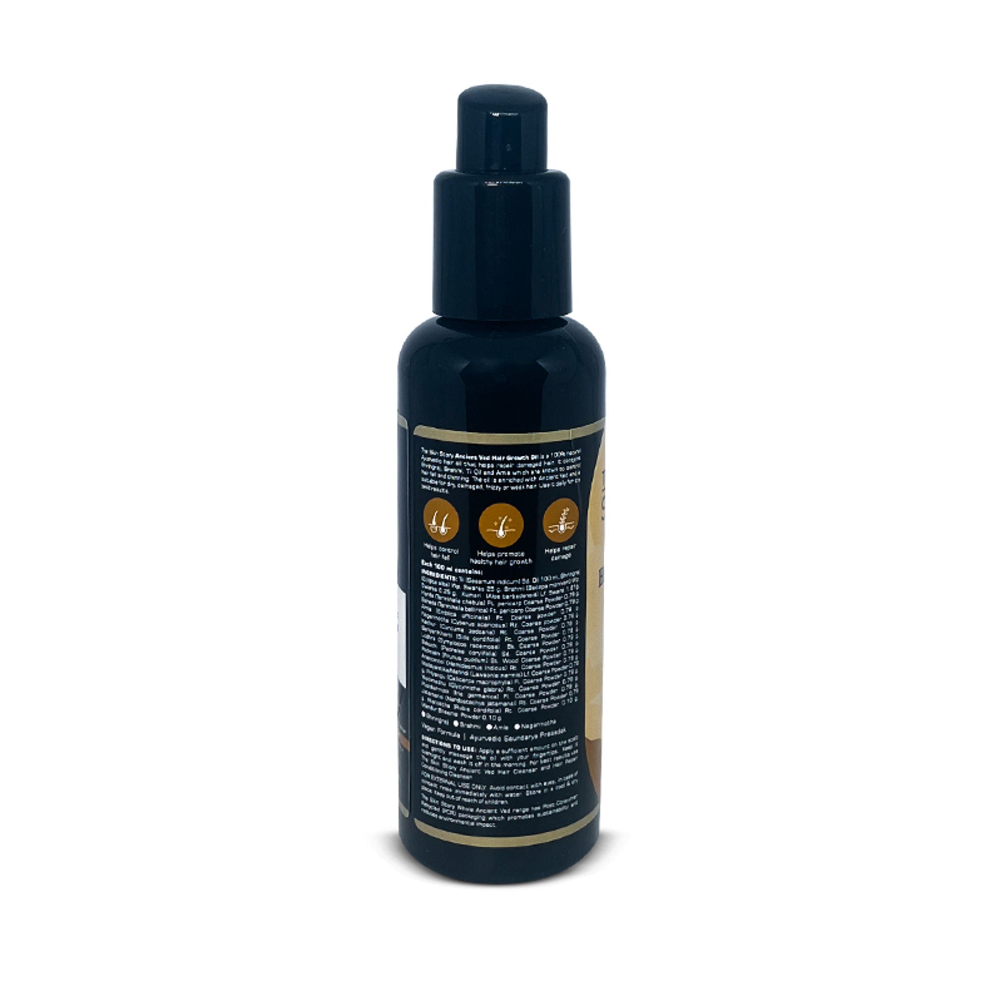 The Skin Story 100% Natural Ayurvedic Hair Oil For Hair Growth