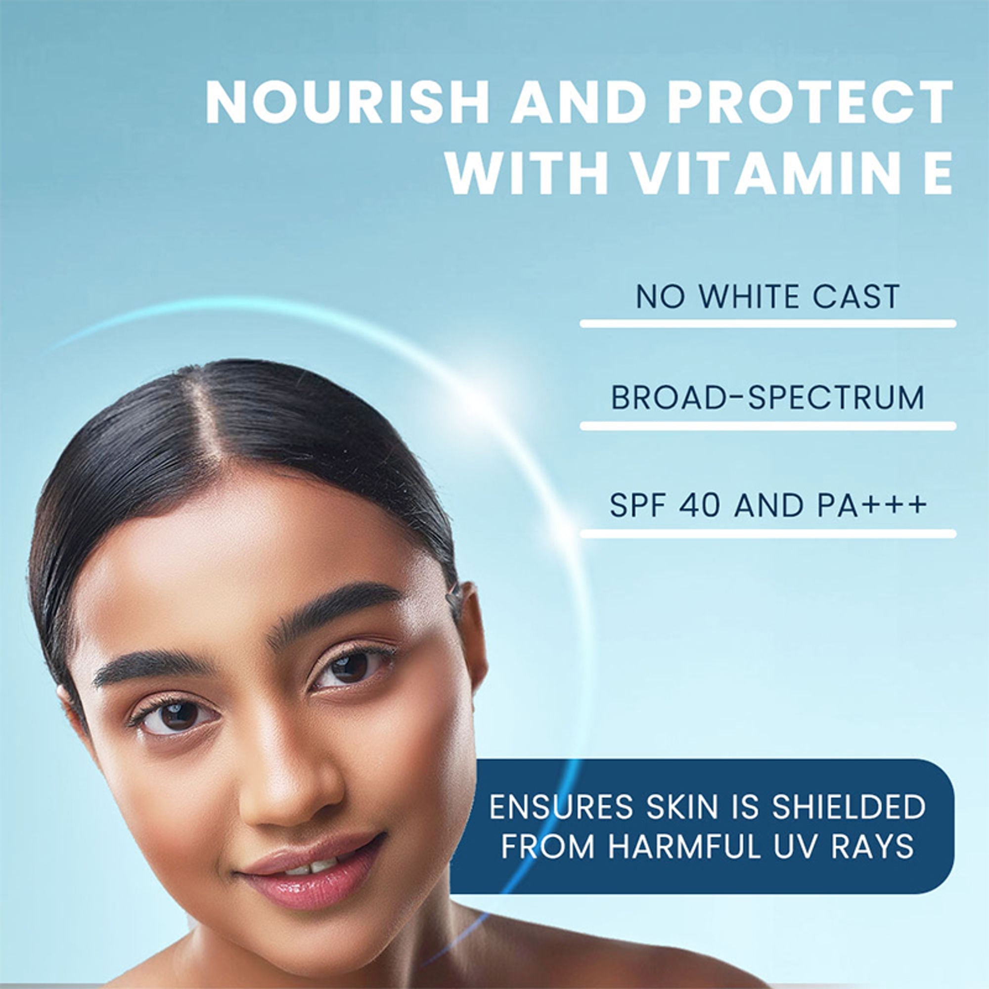 The Skin Story Invisible Liquid Sunscreen Serum For Face, SPF 40 PA+++ With Vitamin E