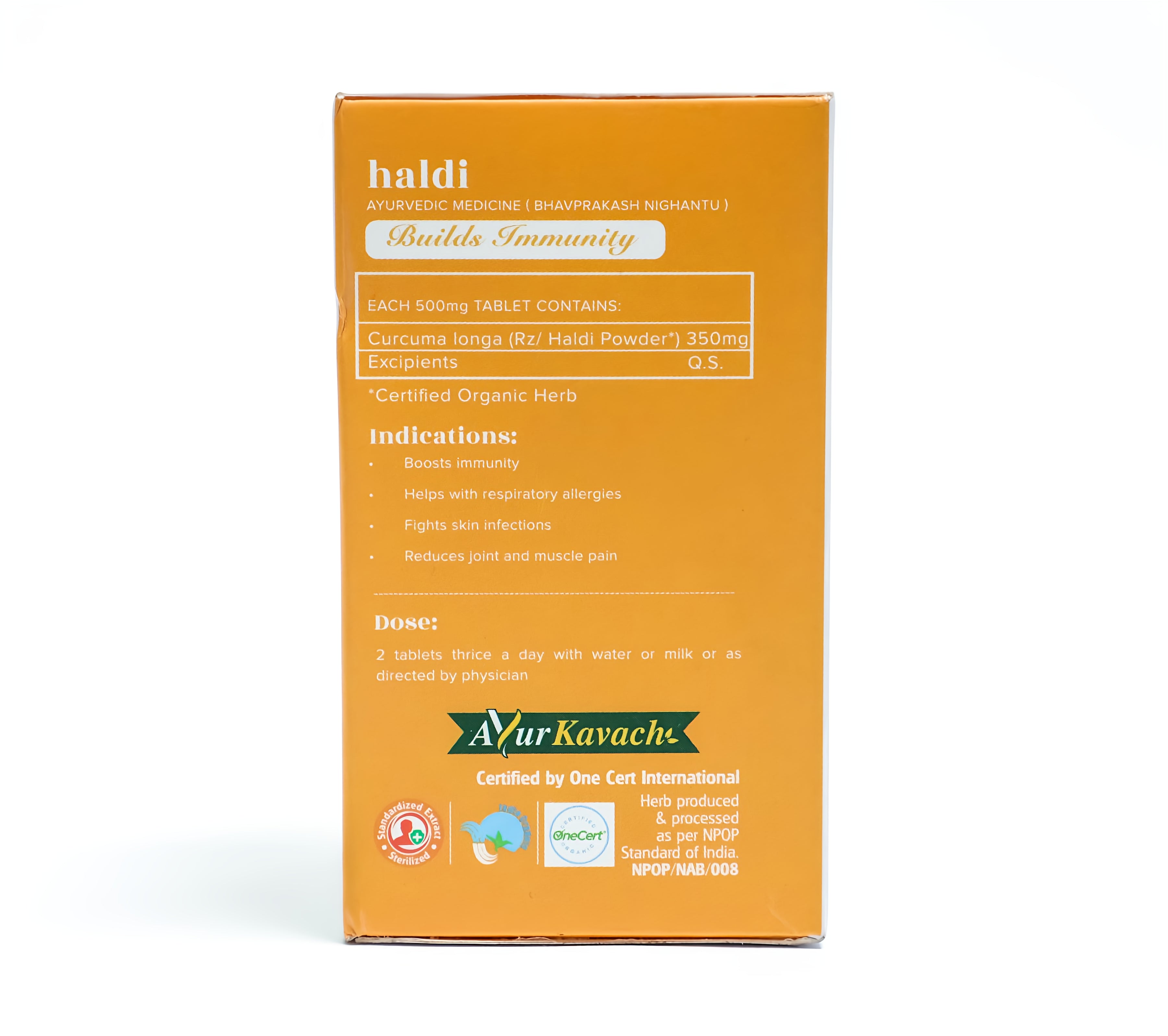 Ayurvedant Haldi Tab - Image 3