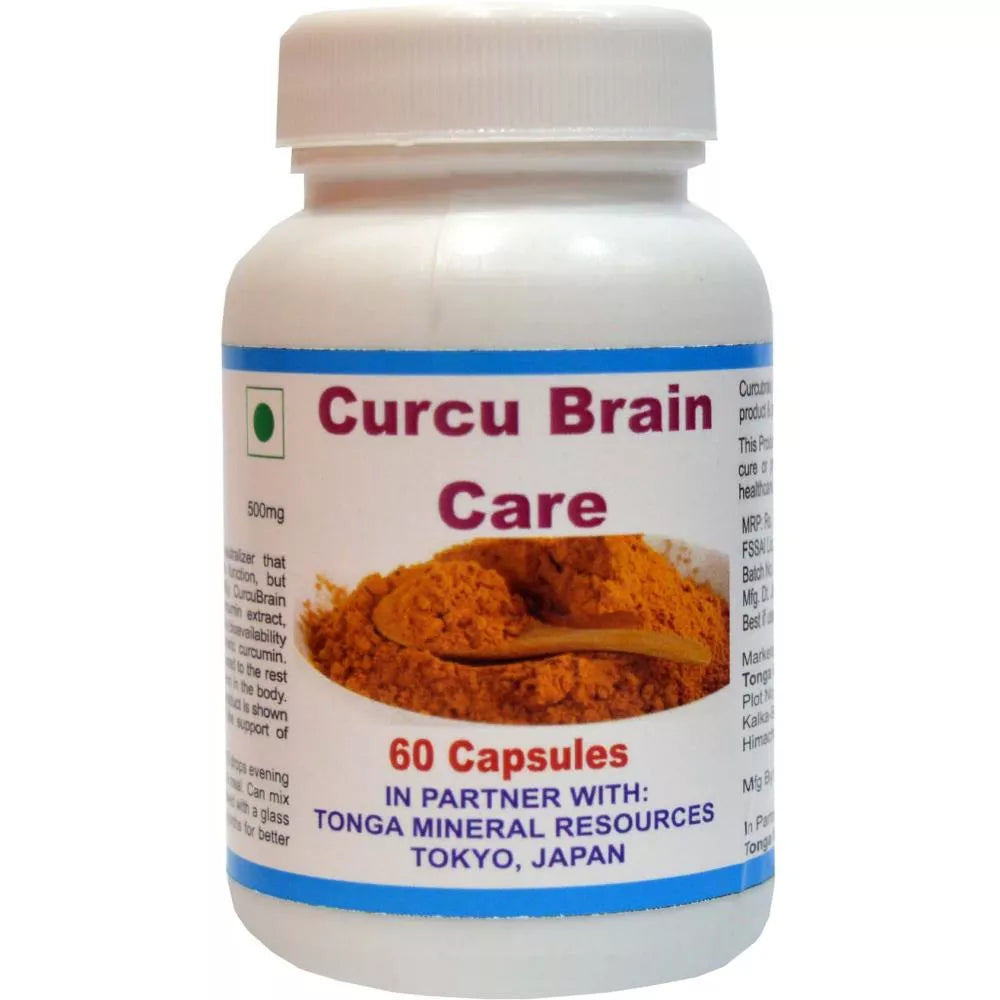 Tonga Herbs Curcu Brain Care Capsules
