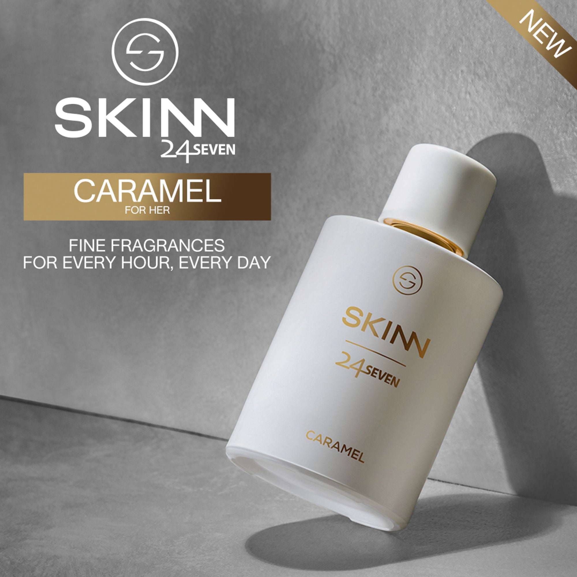 Skinn By Titan 24Seven Perfume for Women - Caramel Eau De Parfum