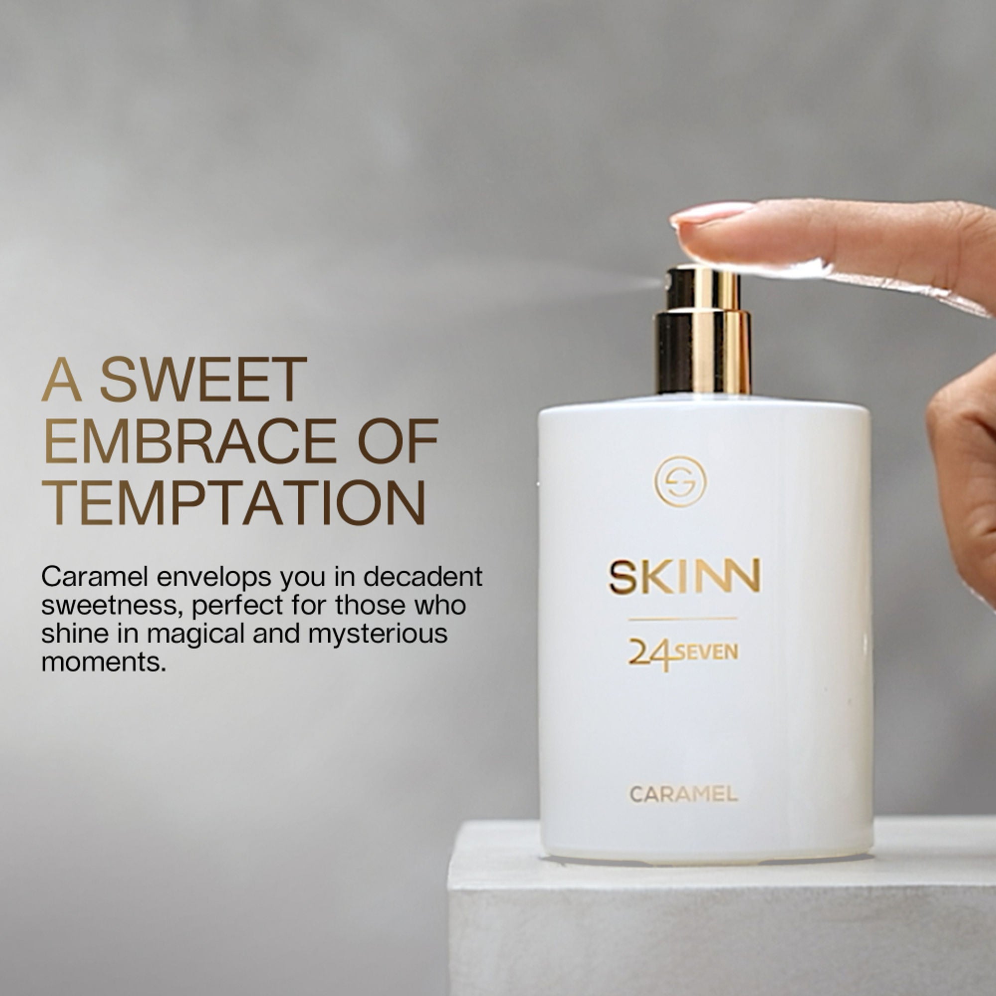 Skinn By Titan 24Seven Perfume for Women - Caramel Eau De Parfum